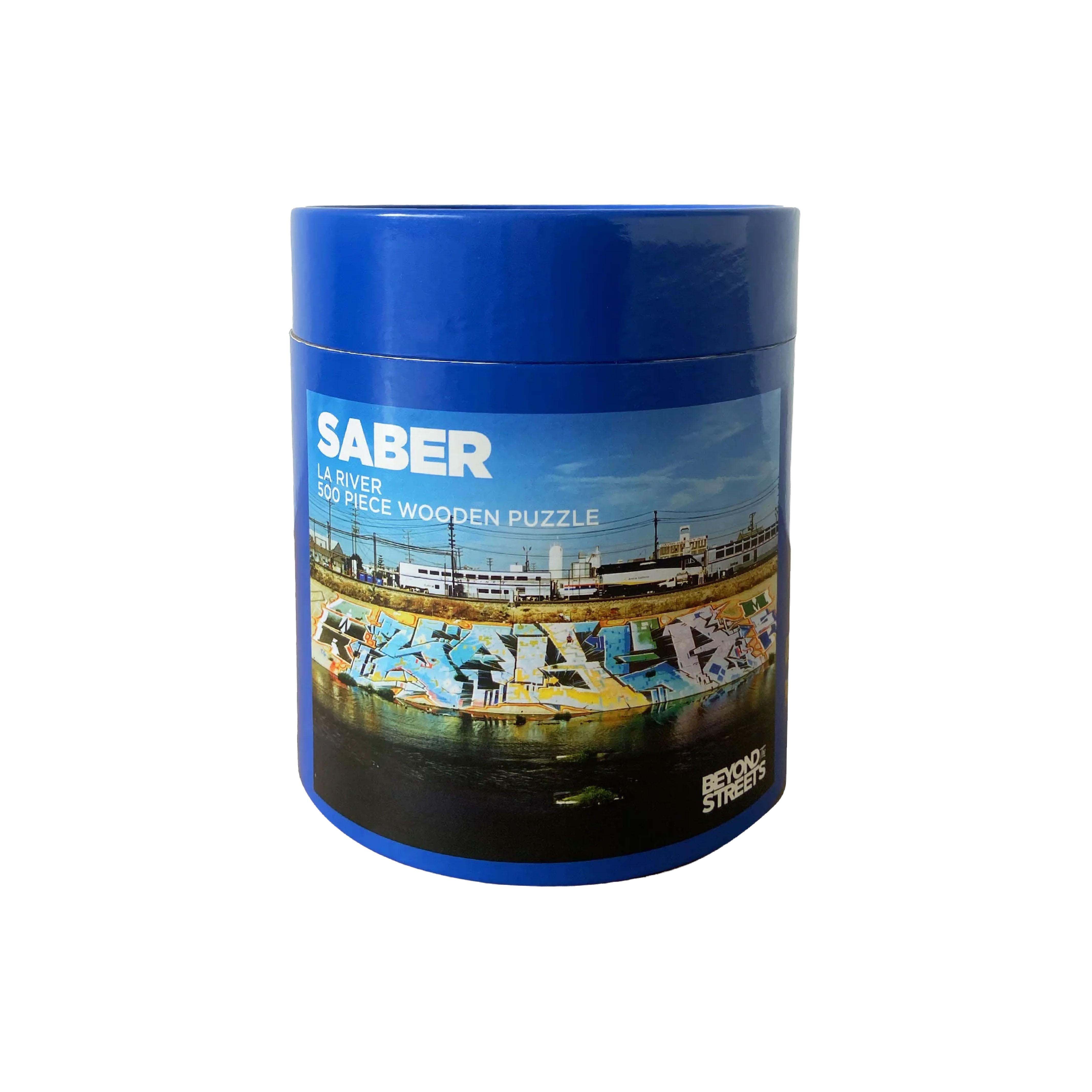 Saber L.A. RIVER Wooden Puzzle 500 Pieces Main image