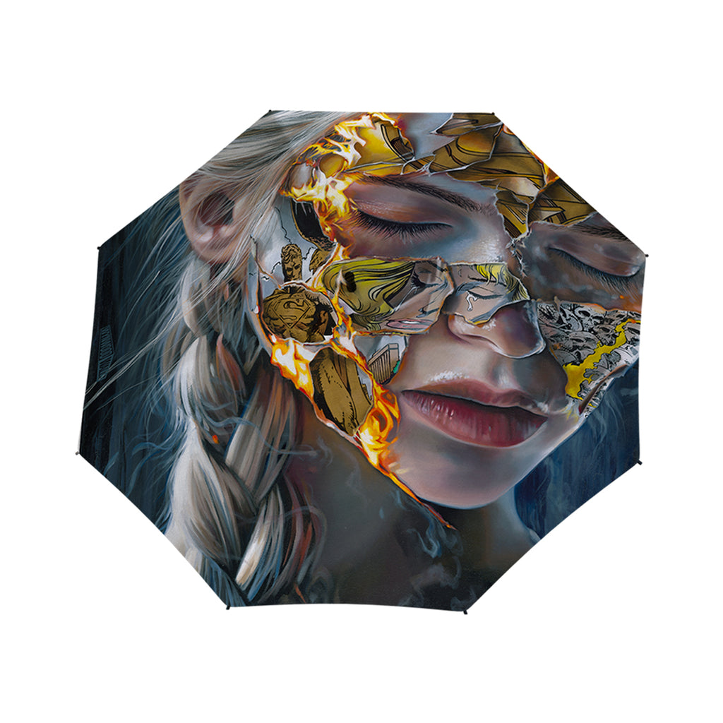 Sandra Chevrier IL ÉTAIT UNE FOIS Travel-Size Umbrella