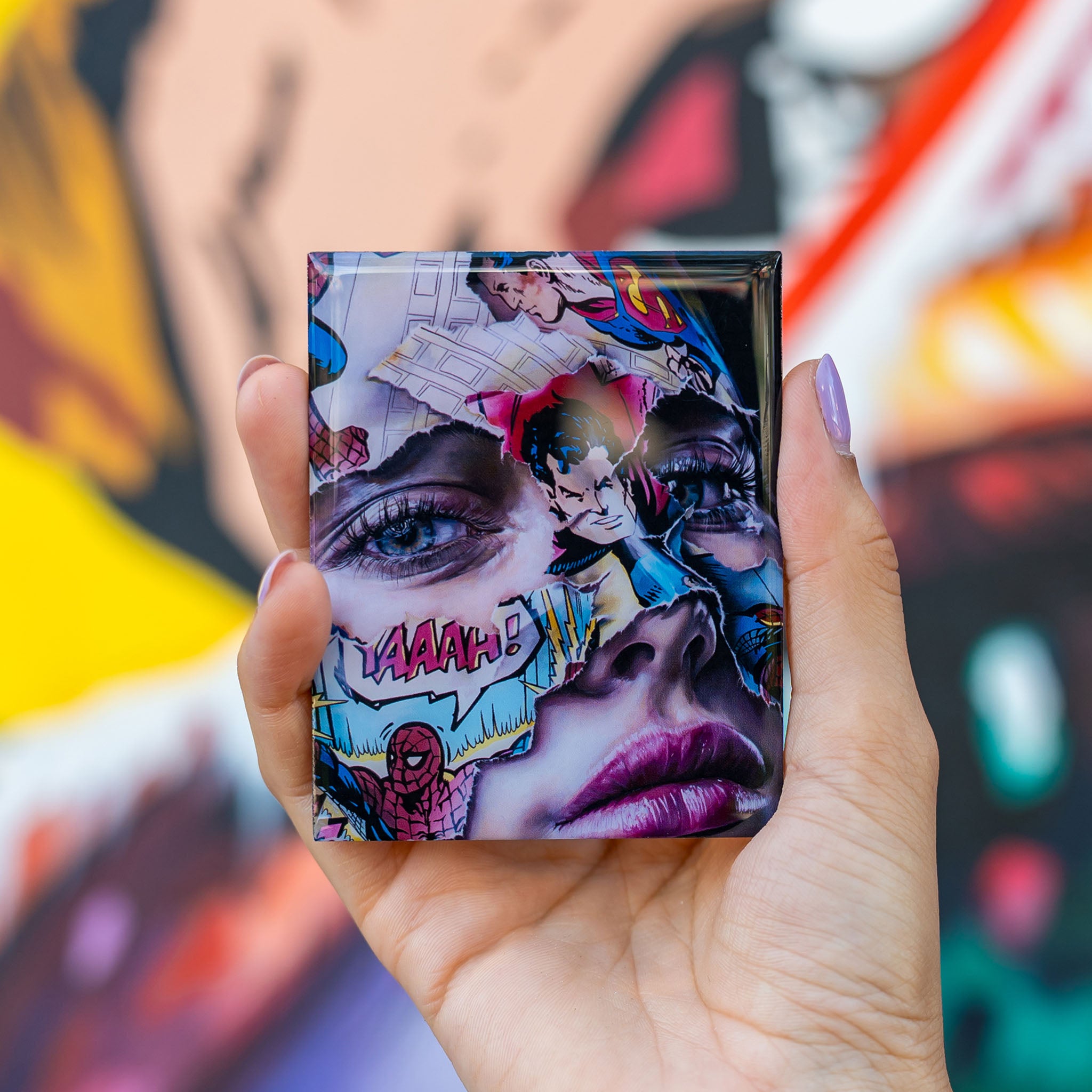 Sandra Chevrier  LA CAGE ET LE MANTEAU DE PAPIER  Magnet