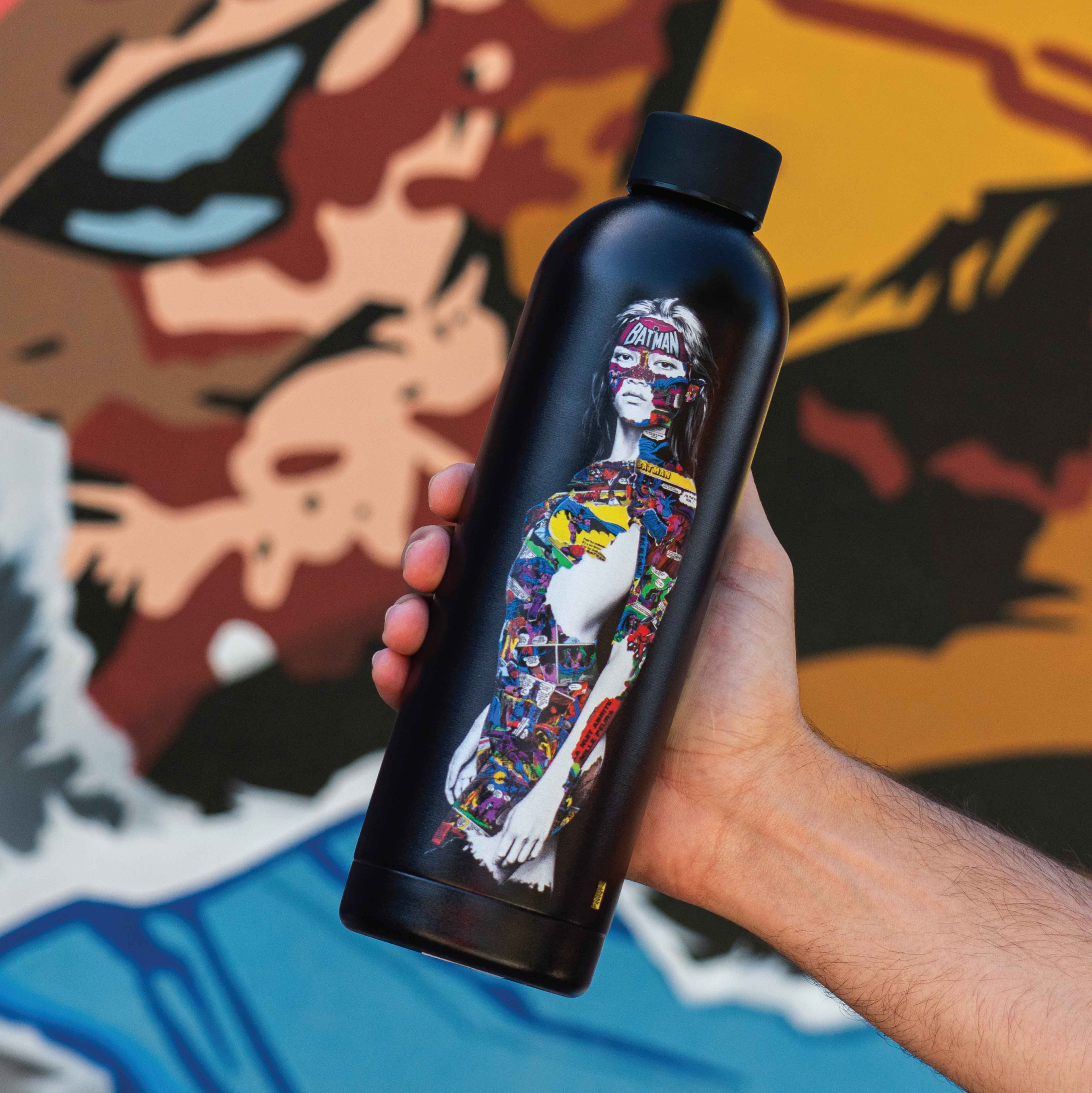 Sandra Chevrier QUAND LE SOUFFLE DU VENT FEND LE CIEL Water Bottle 750mL