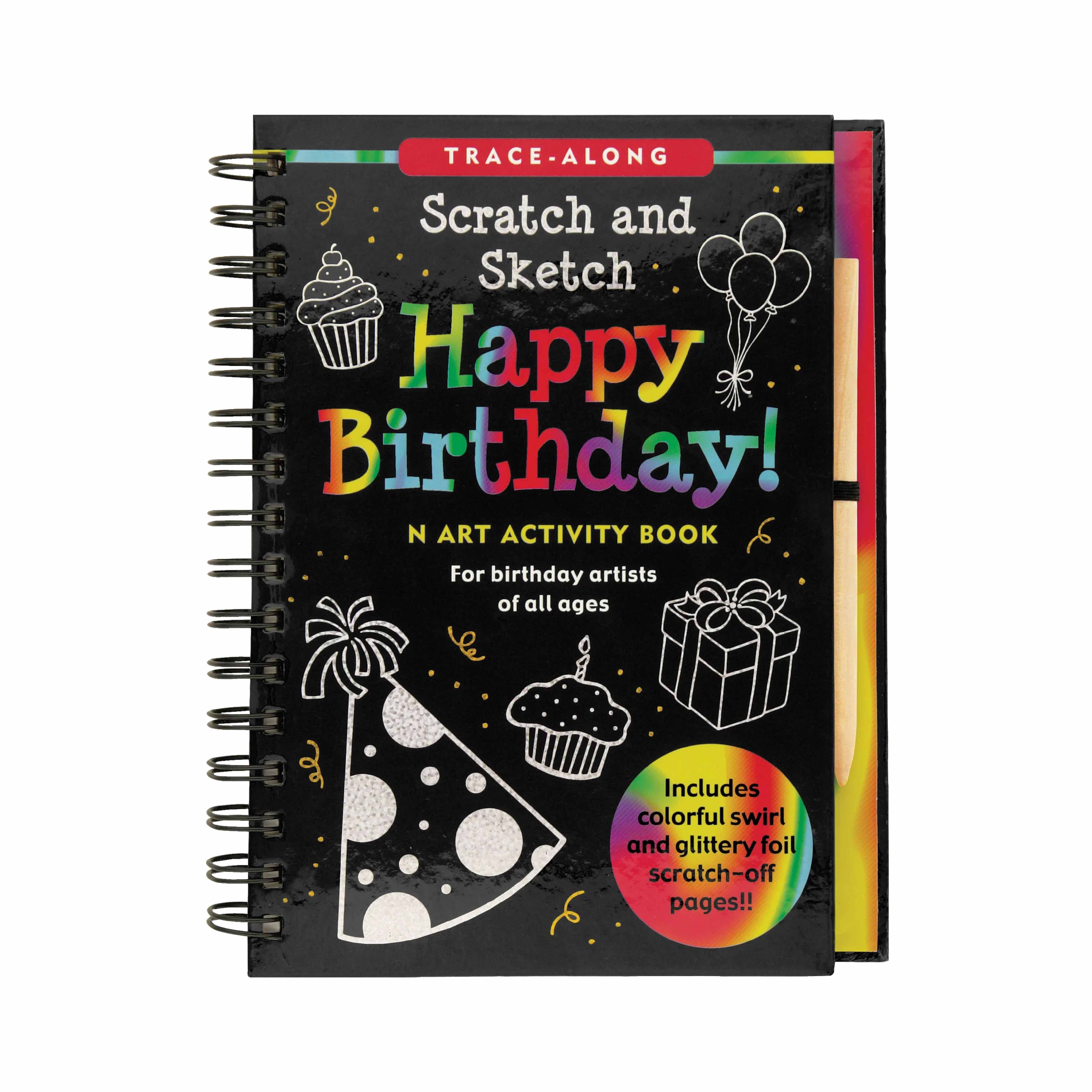 Happy Birthday Scratch and Sketch Main image