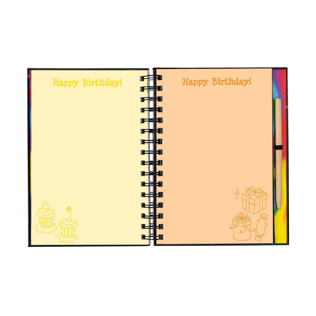 Happy Birthday Scratch and Sketch