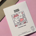 Bobbie Goods HOLD MY HAND Coloring Card