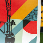 Shepard Fairey AR-15 LILY Signed Offset Lithograph