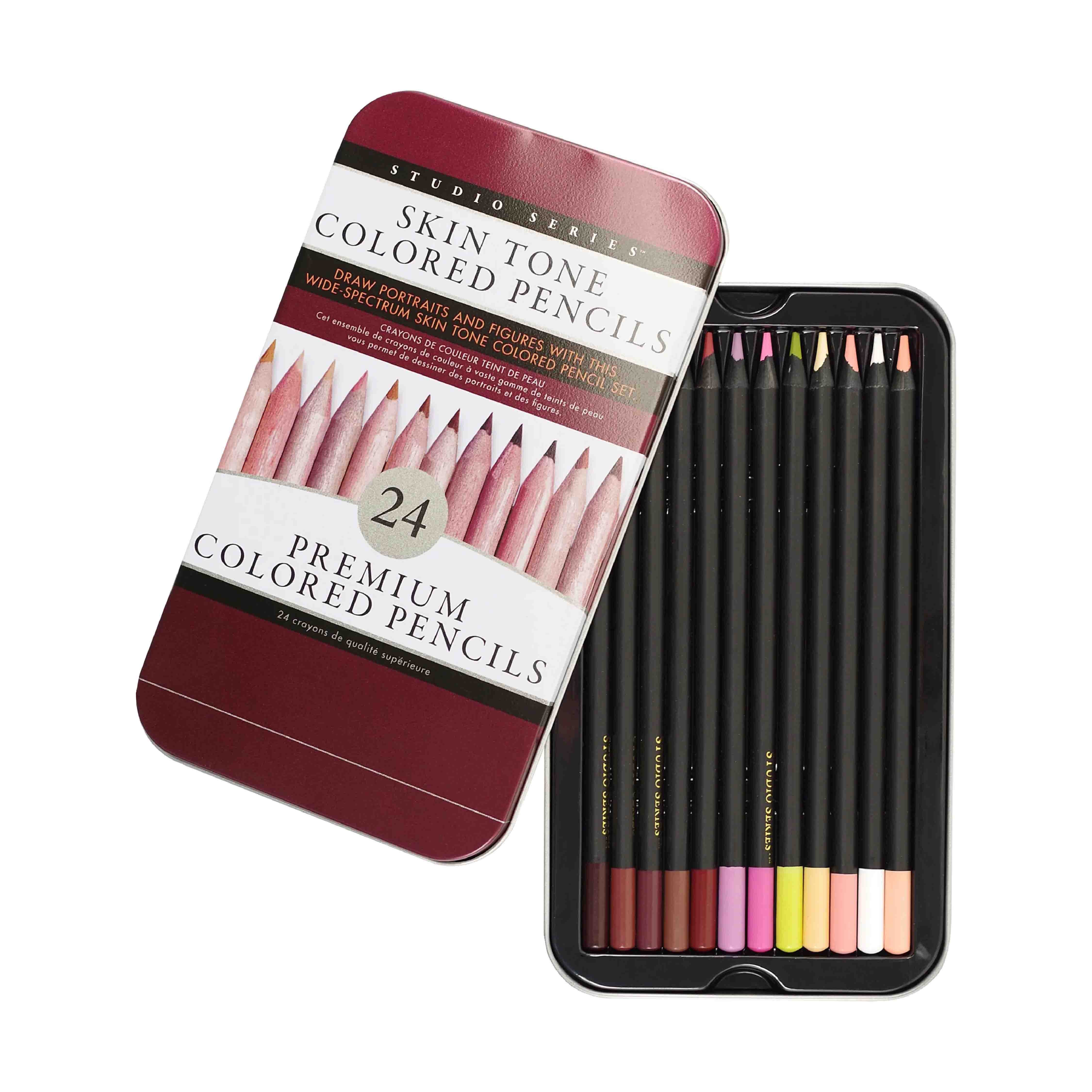 Skin Tone Colored Pencils (Set of 24) Secondary image