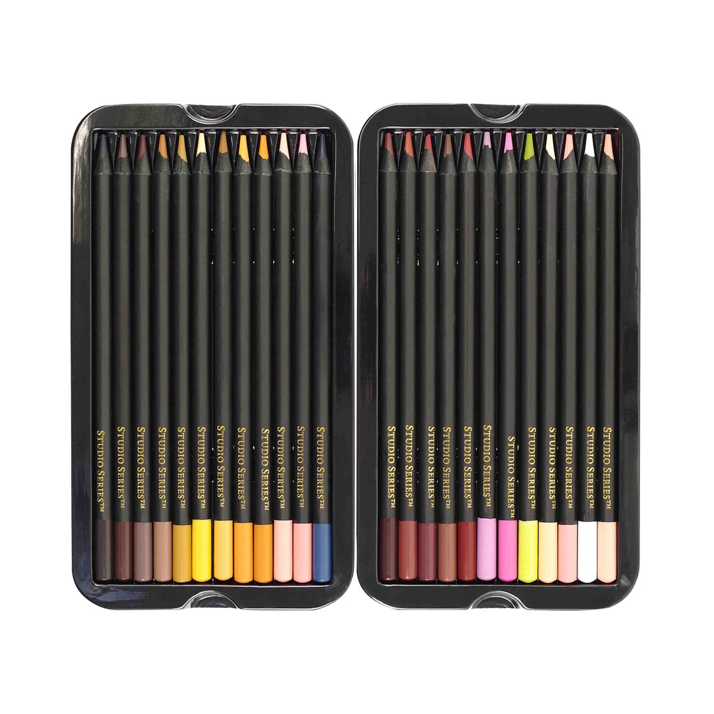 Skin Tone Colored Pencils (Set of 24)