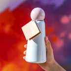 Skittle Bottle Original 500ml - White and Pink