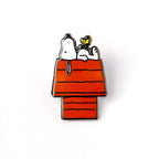 Snoopy & Woodstock House Enamel Pin