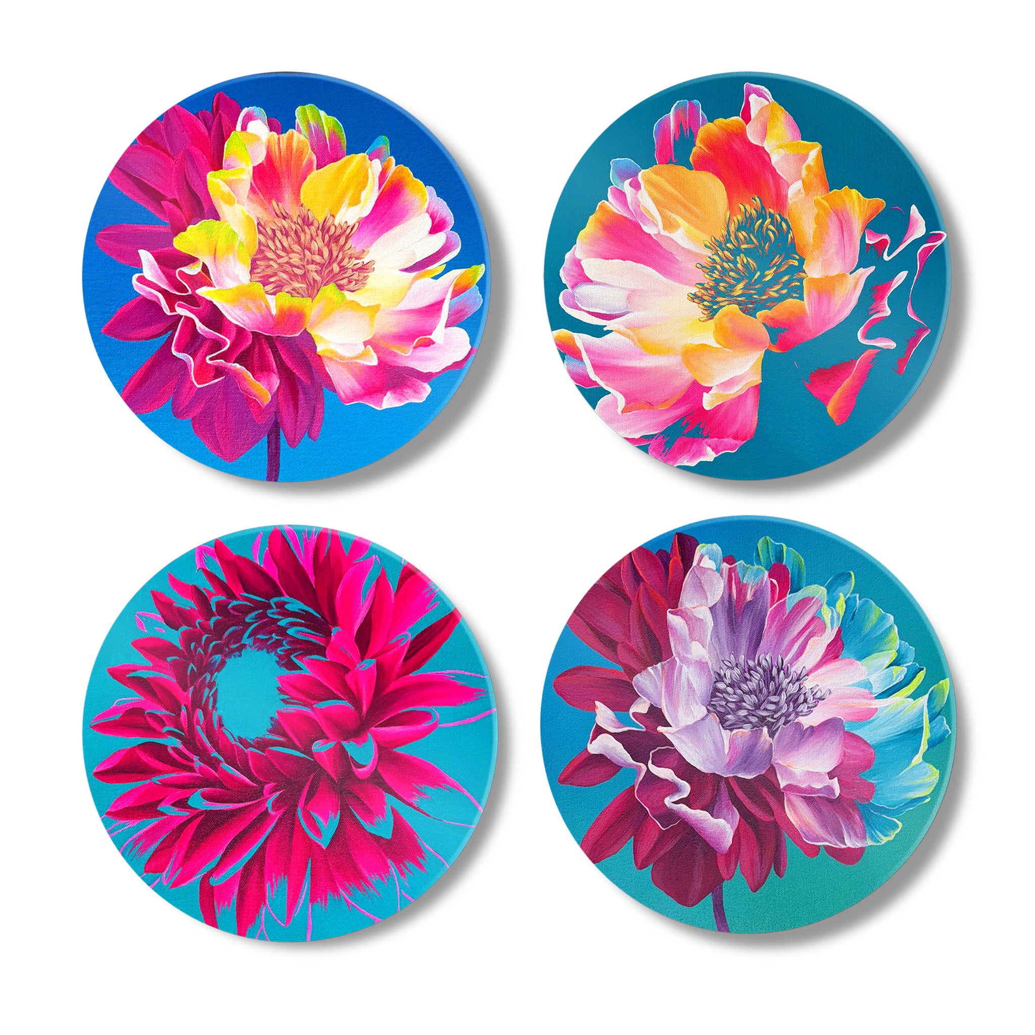 Sophie Mess Coaster Set of 4