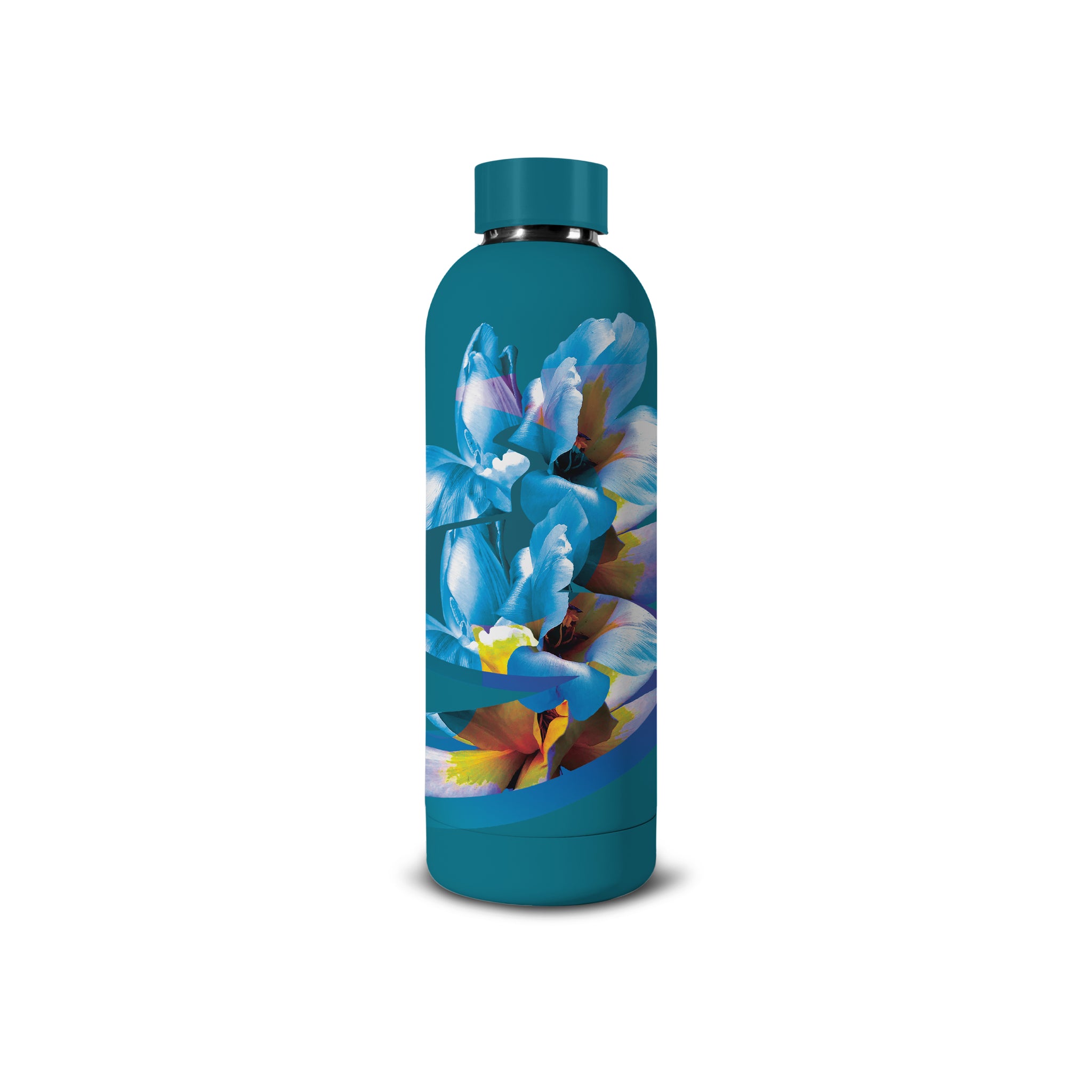 Sophie Mess TEAL LOVE Water Bottle - Last Chance