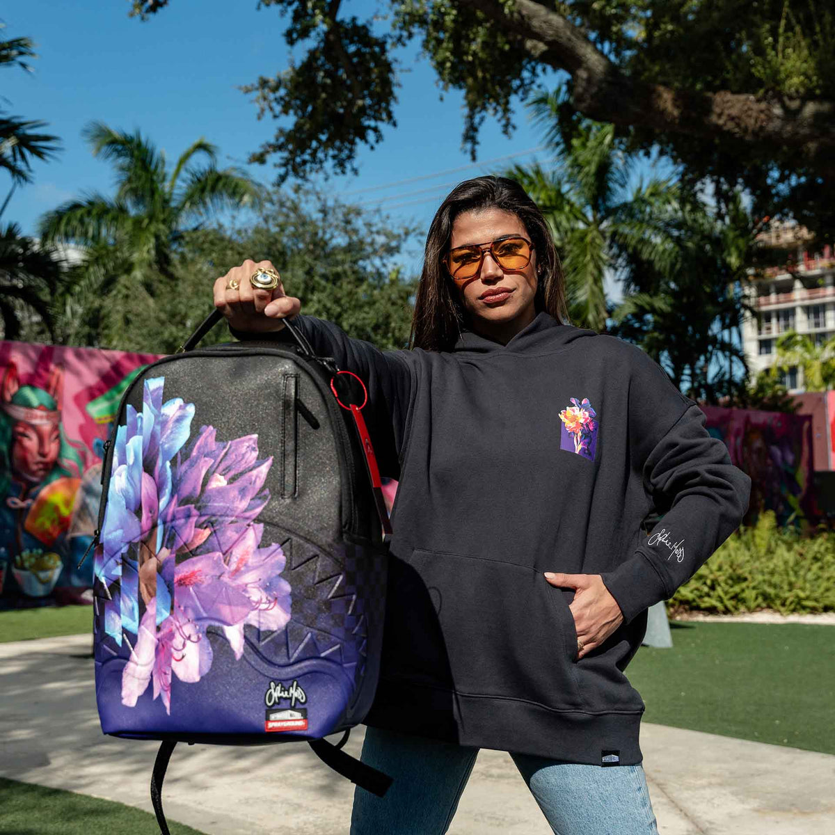 Sophie Mess FERNWEH Sprayground Backpack – The Wynwood Walls Shop