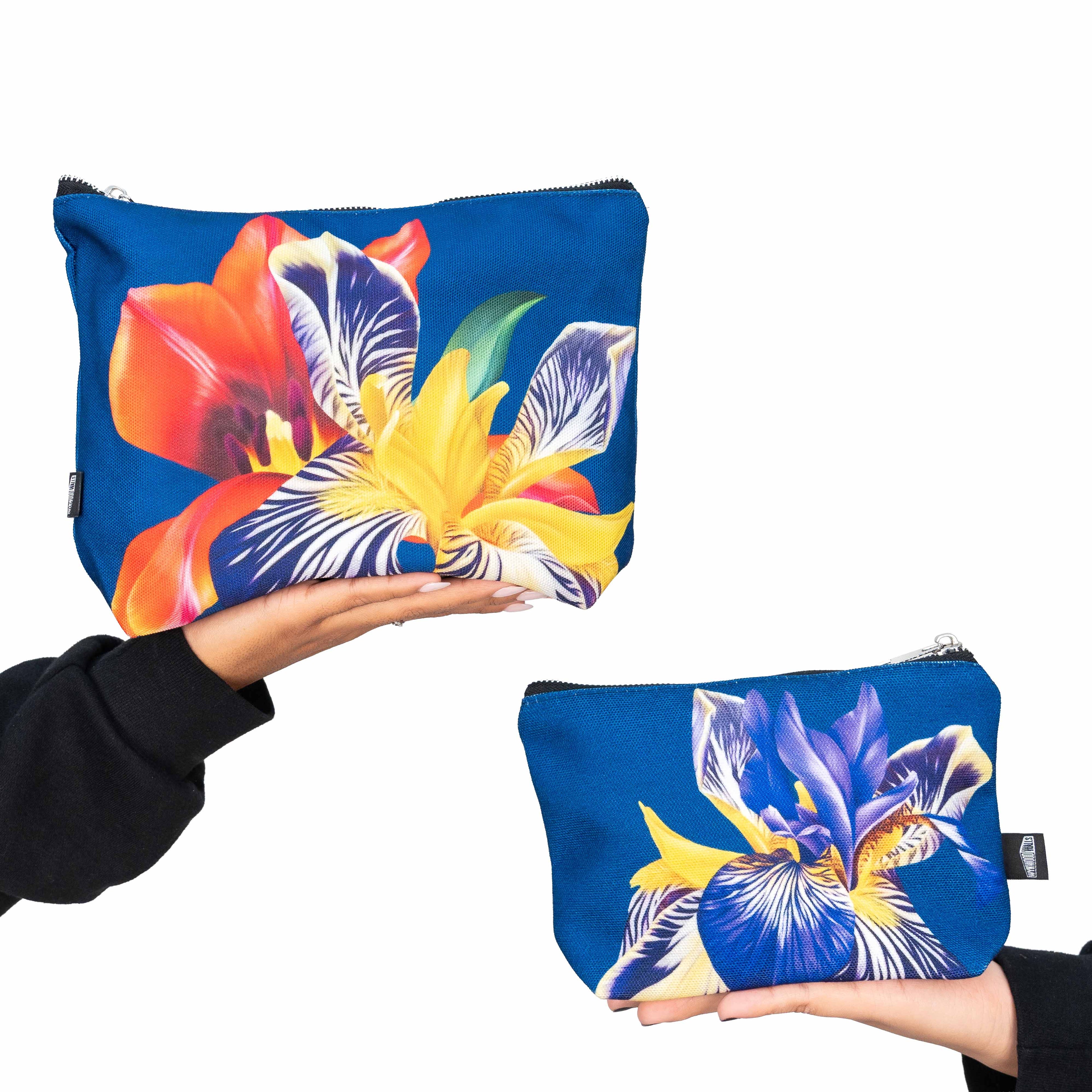 Sophie Mess MAGNETIC ORANGE & IRIS DREAMS Essentials Pouch Set