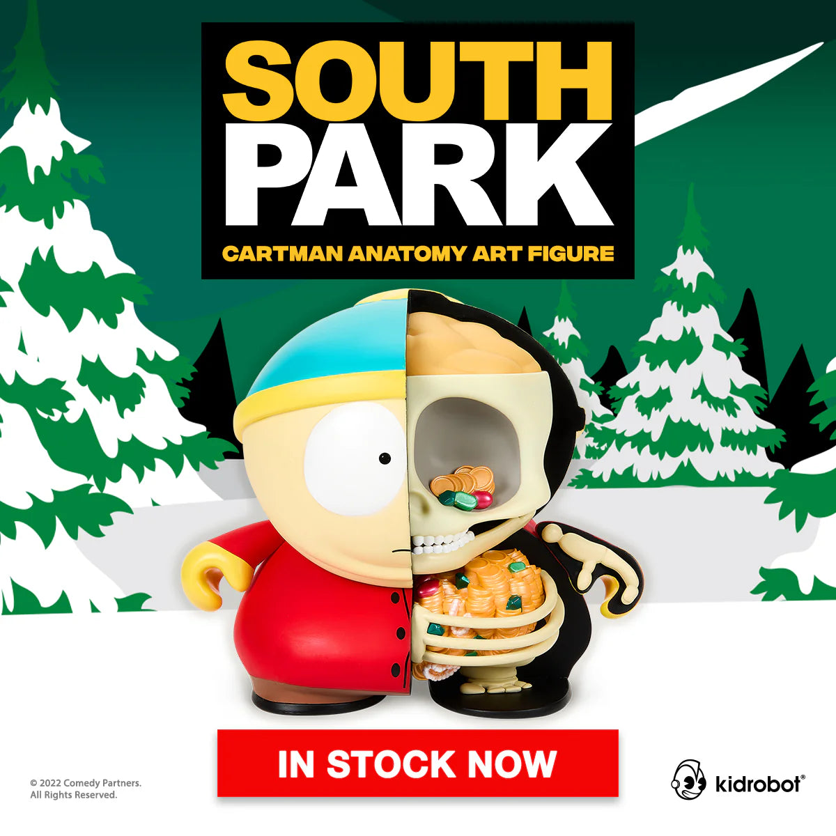 South Park 8 inch  Anatomy Art Figure