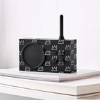 Tykho 3 Radio & Speaker - Lexon x Jean-Michel Basquiat - Crown Black