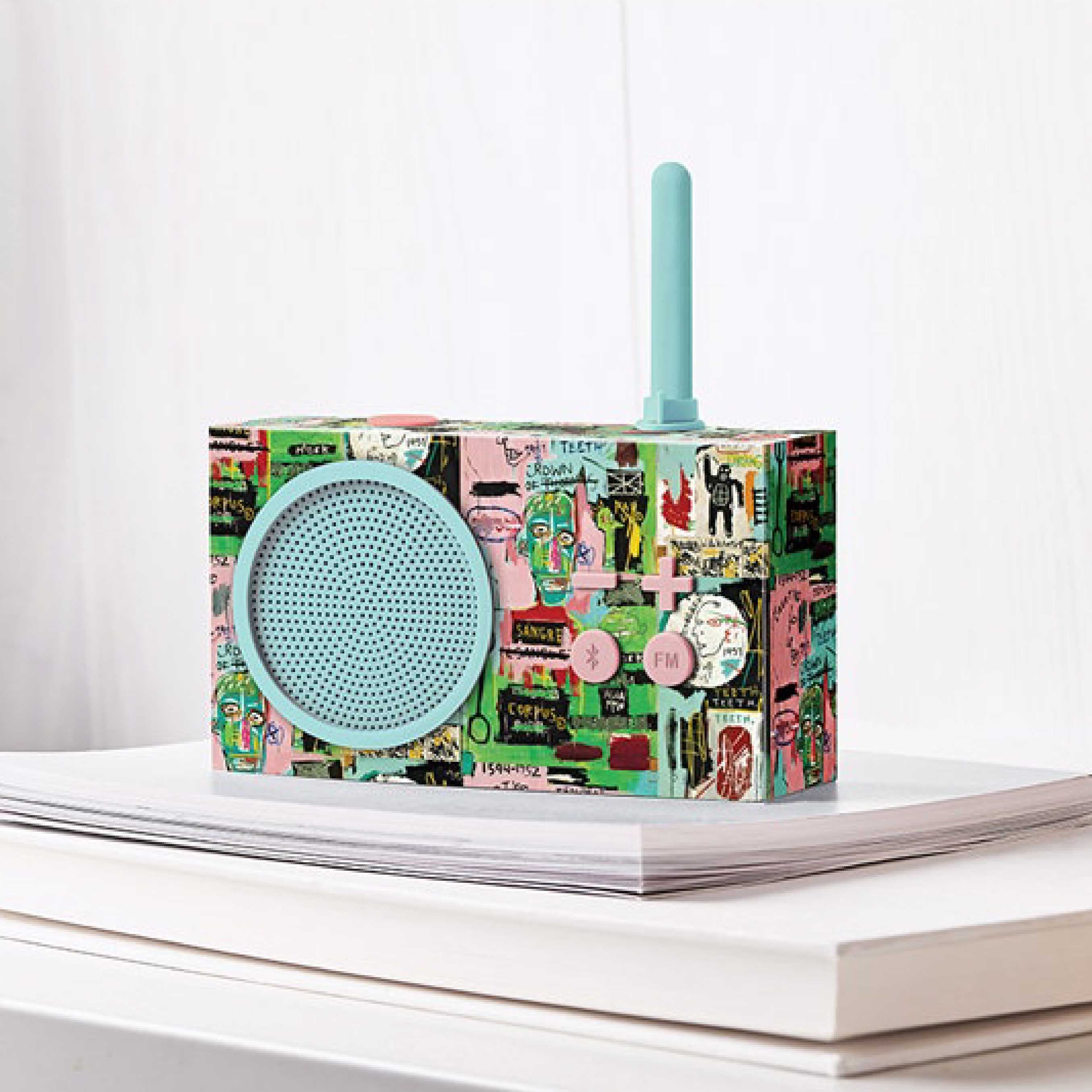 Tykho 3 Radio & Speaker - Lexon x Jean-Michel Basquiat In Italian