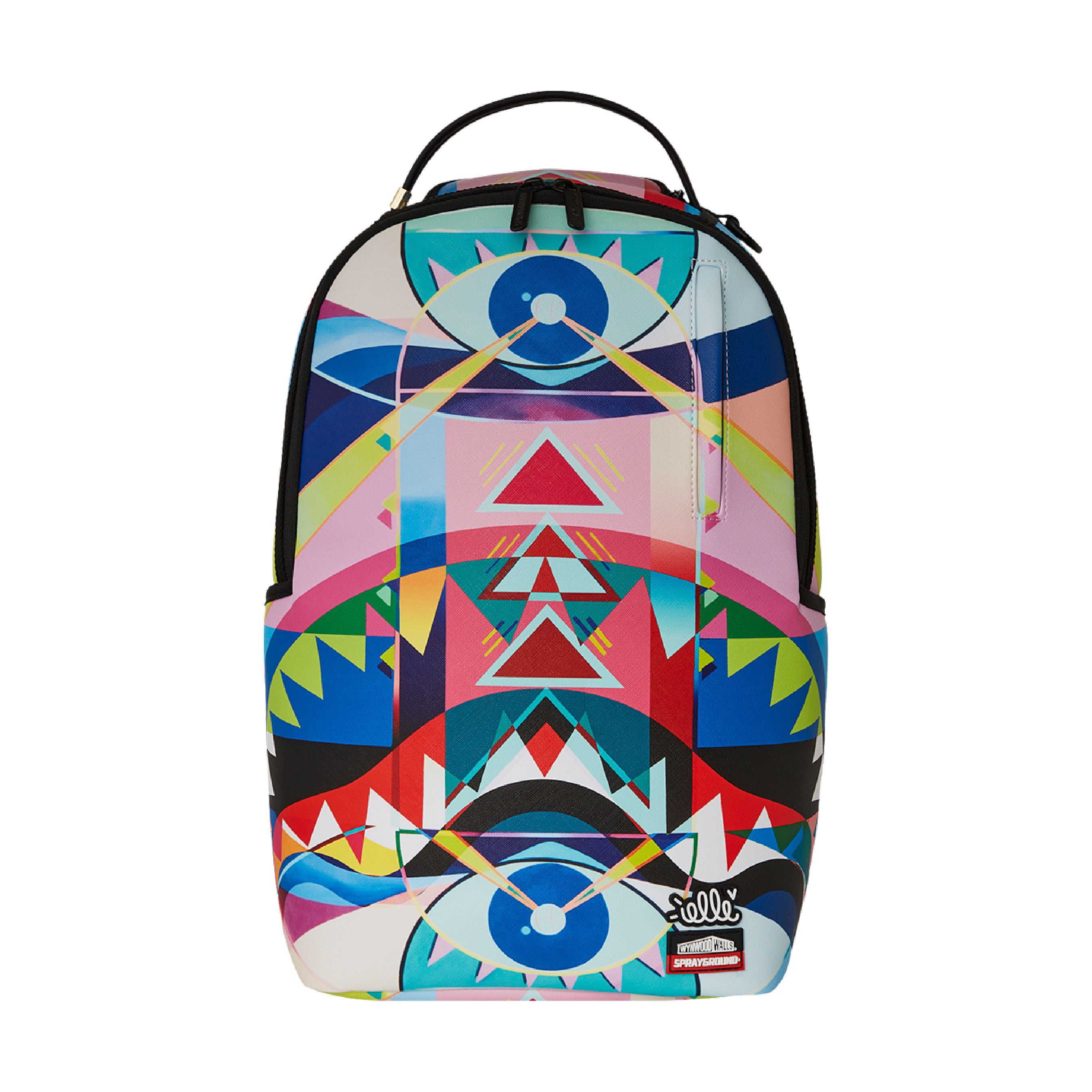 Elle Street Art B BALL COURT Sprayground Backpack Main image