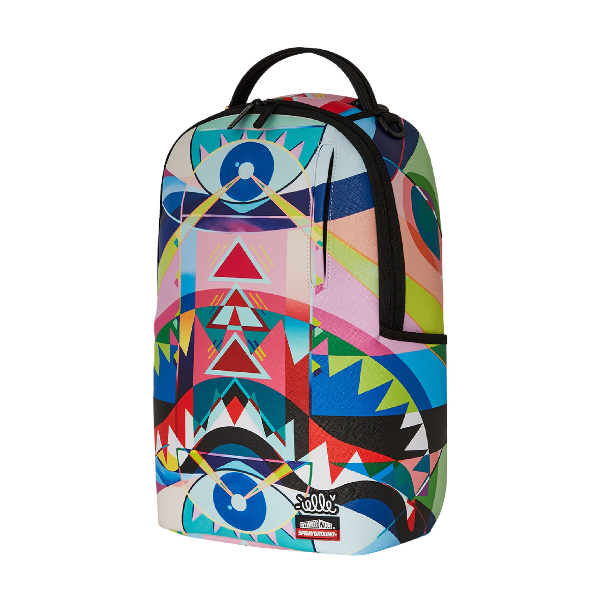 Elle Street Art B BALL COURT Sprayground Backpack