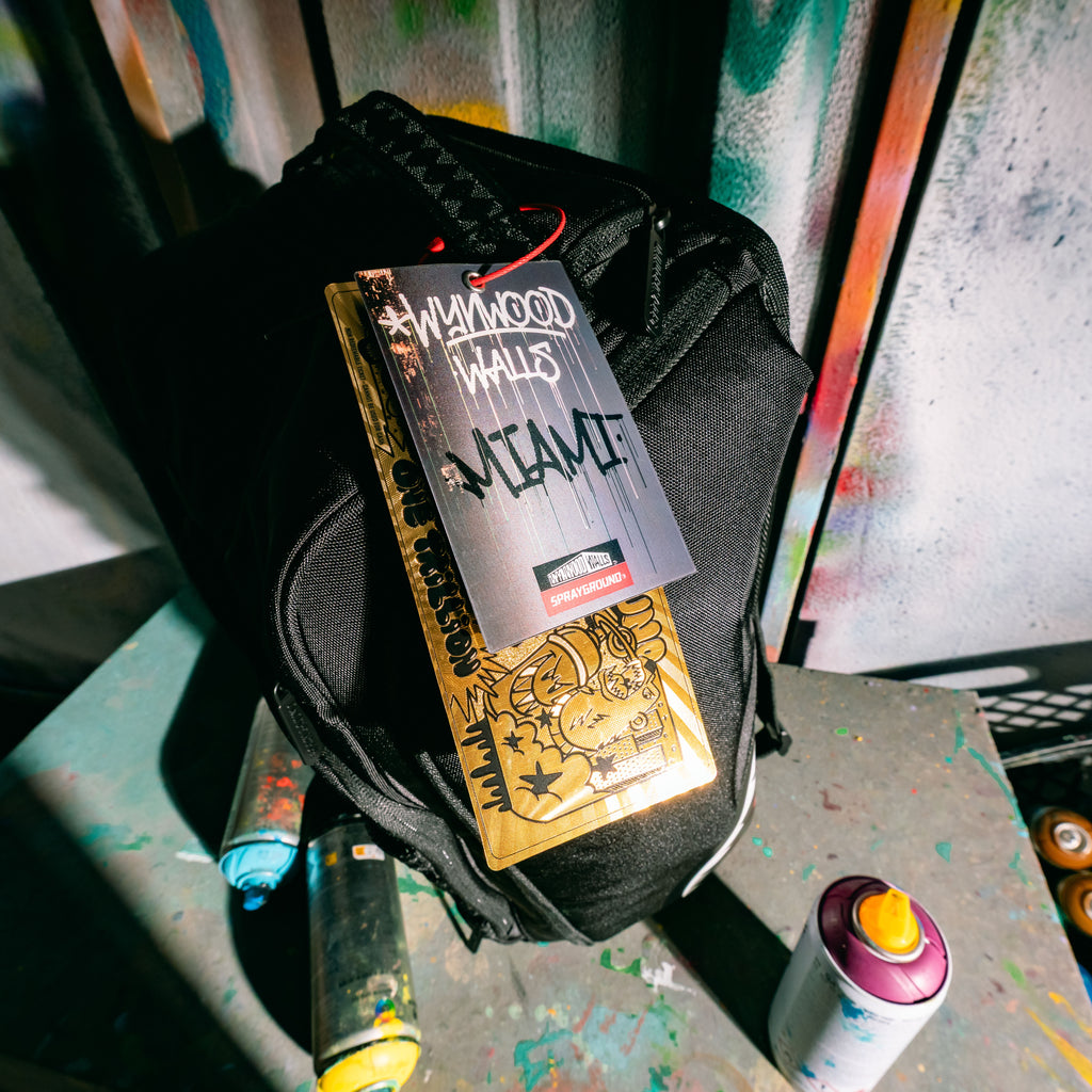 Wynwood Walls x Sprayground Graffiti Utility Backpack - 8 Can Holder