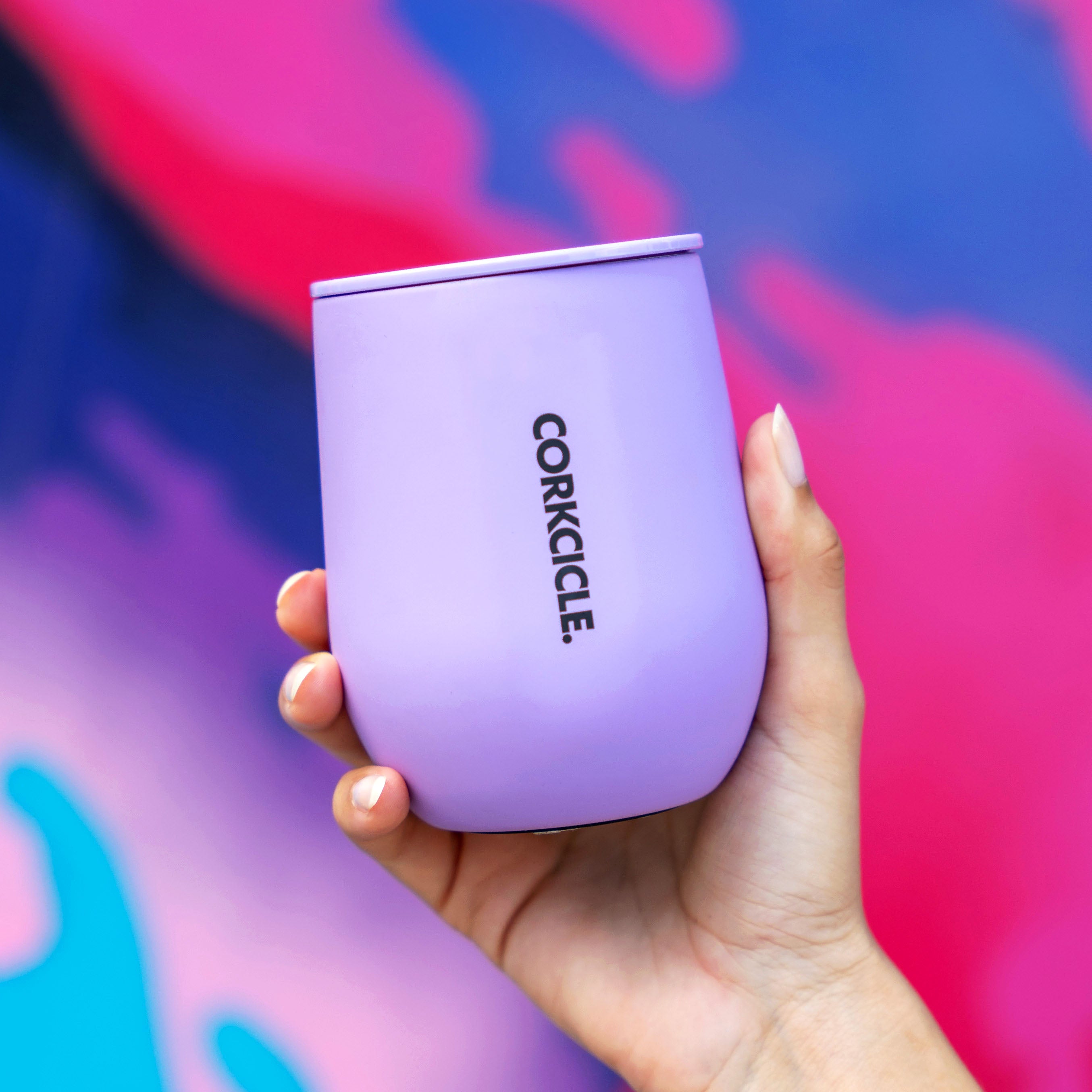 Stemless - 12oz Sun-Soaked Lilac