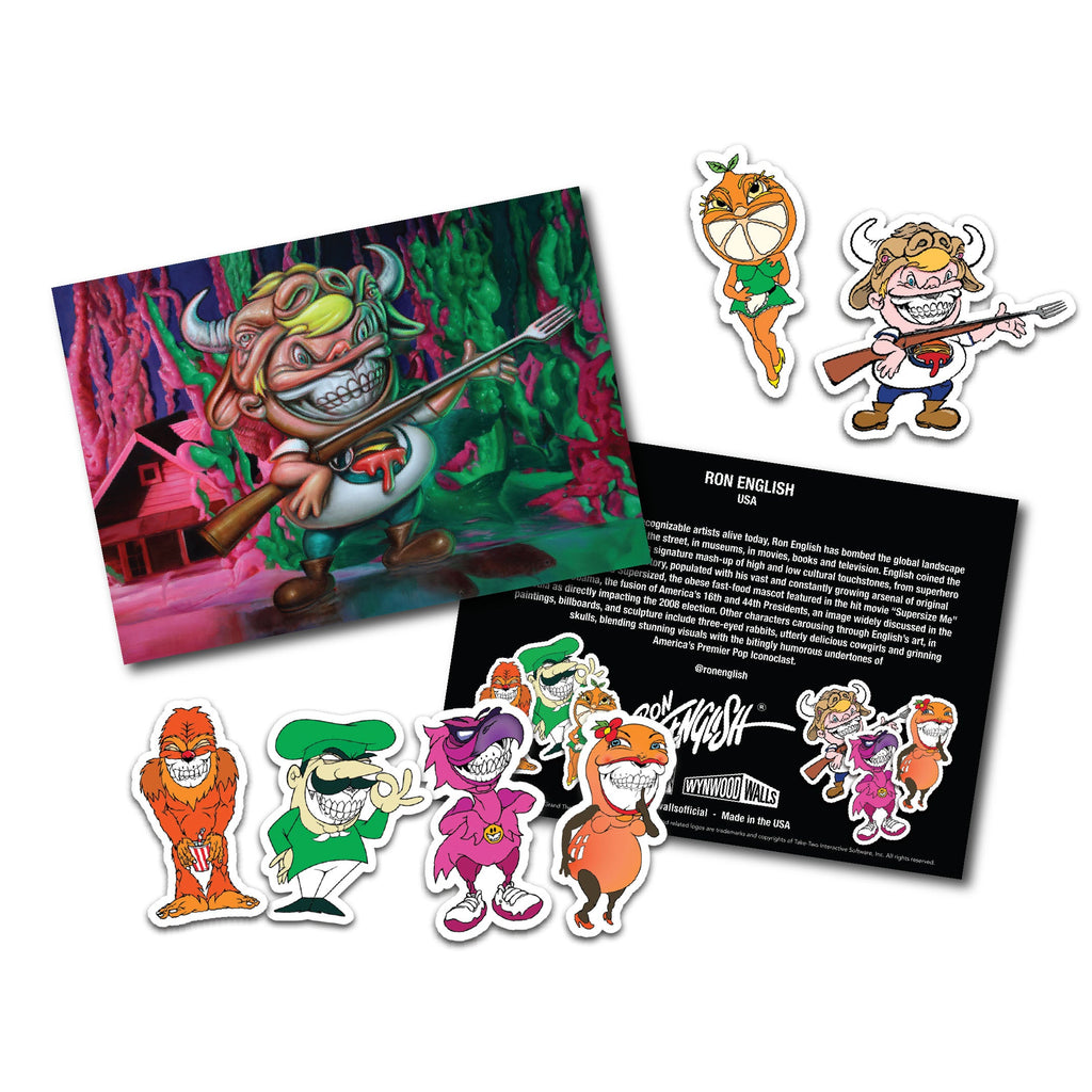 Ron English GTA VI Sticker Pack — included in the Ron English GTA VI artist capsule