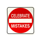 Scott Froschauer Celebrate Mistakes  Sticker