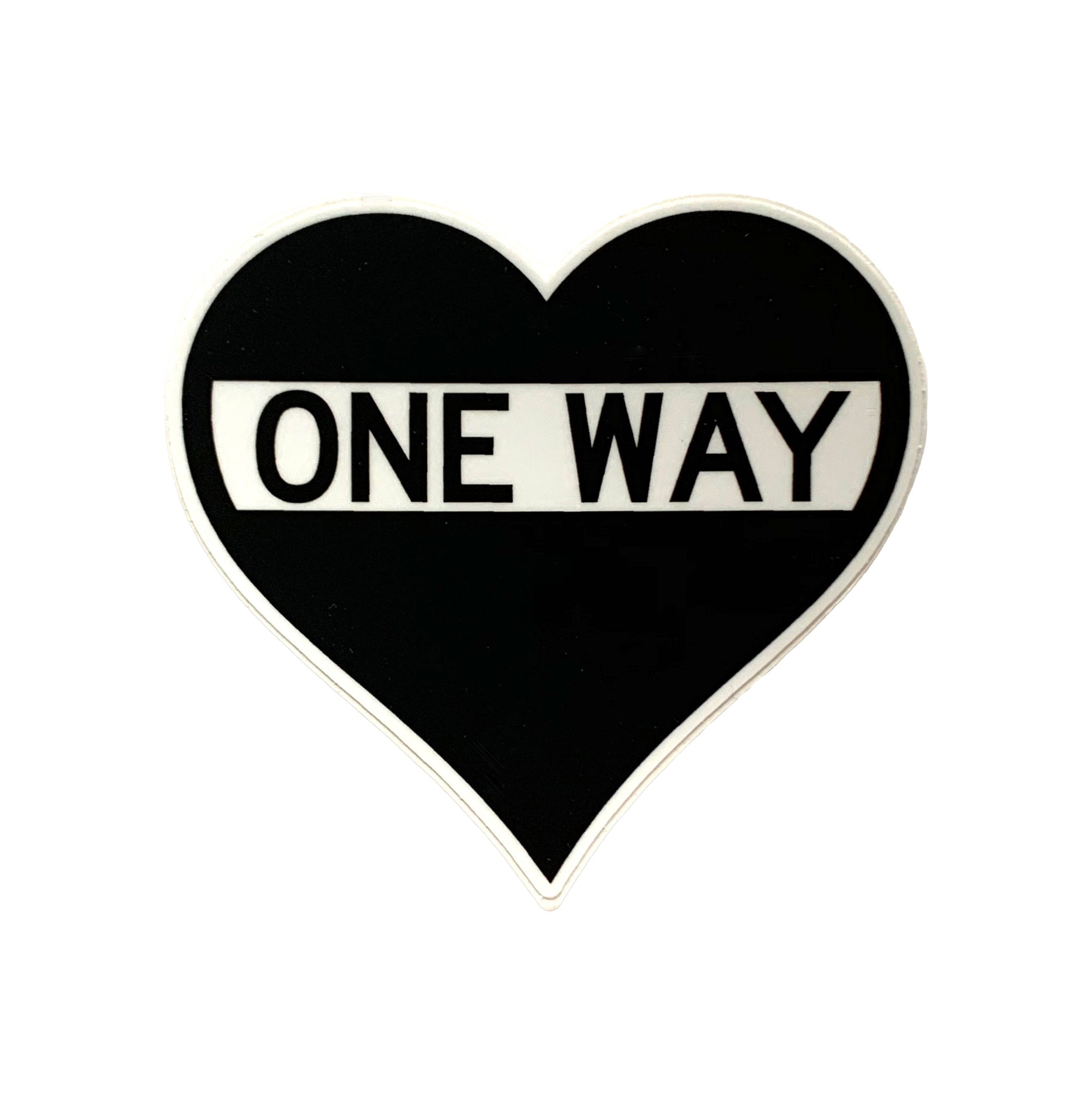 Scott Froschauer One Way Heart Sticker