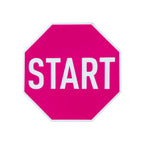 Scott Froschauer Pink Start  Sticker