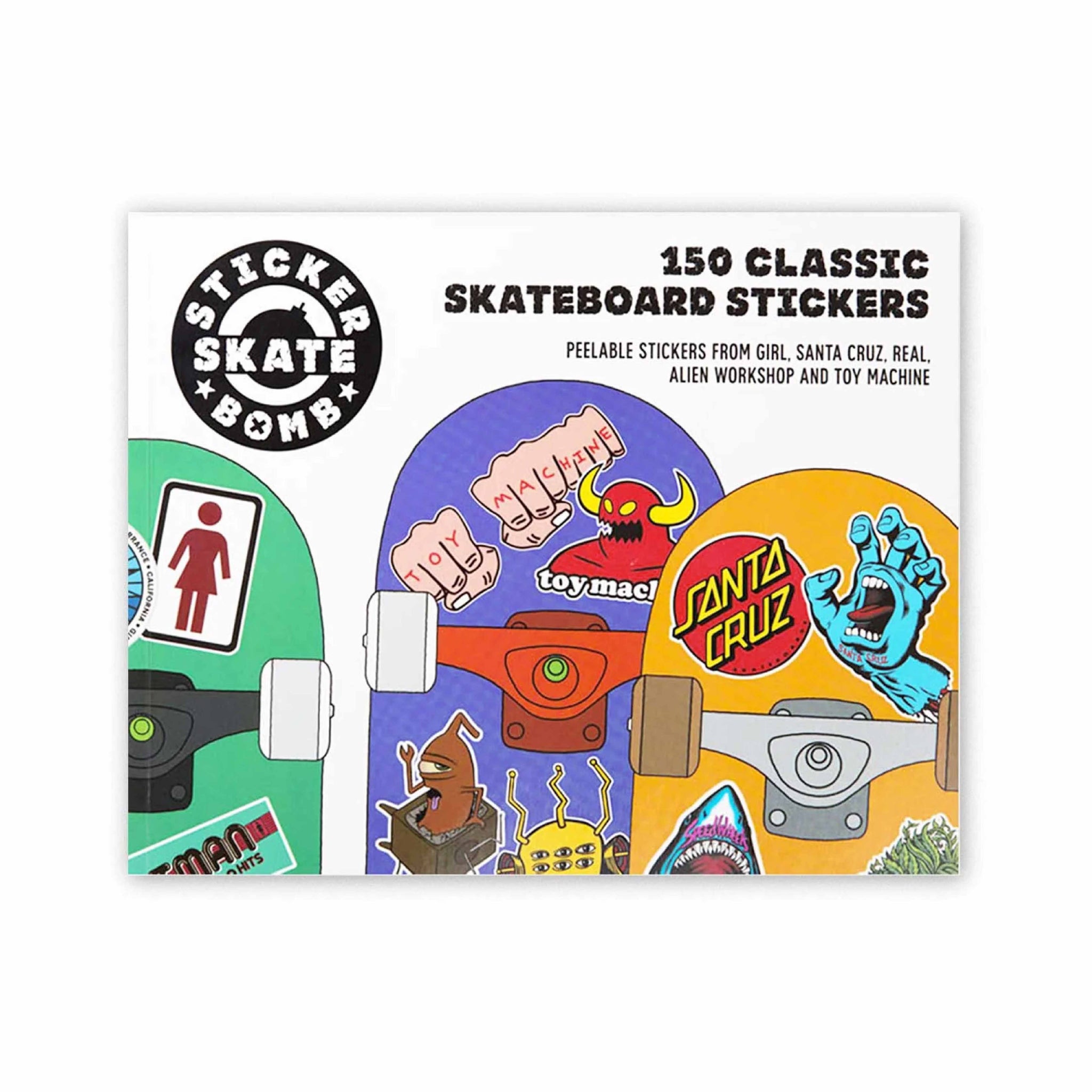 150 Classic Skateboard Stickers