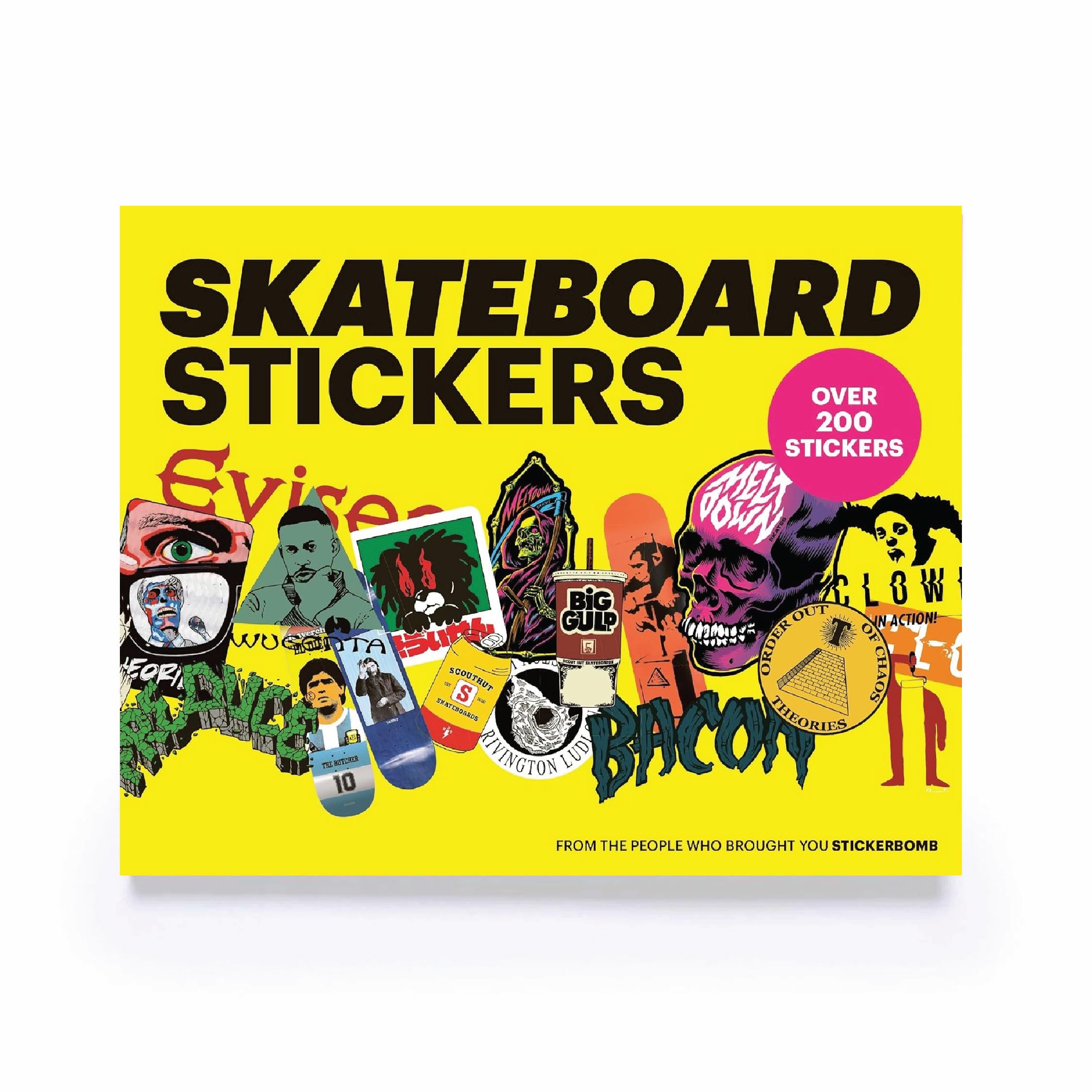 Skate Sticker Stack 150 Classic Skateboard Stickers – The Wynwood Walls Shop