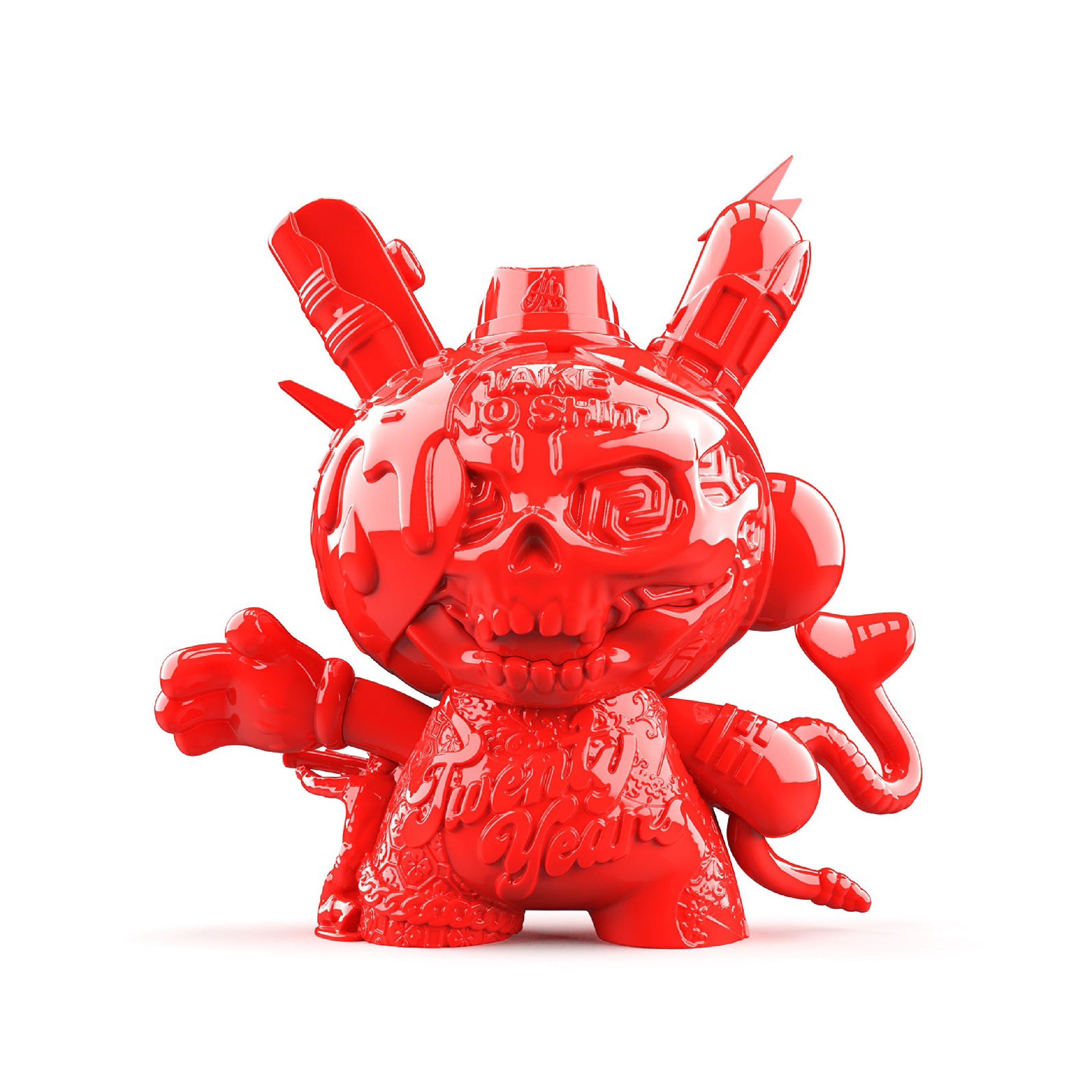 Still Life 8" Dunny by Tristan Eaton Ketchup Edition Main image