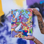 Stephen Tompkins Strange Heads & Other Oddities Coloring Book