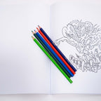 Stephen Tompkins Strange Heads & Other Oddities Coloring Book
