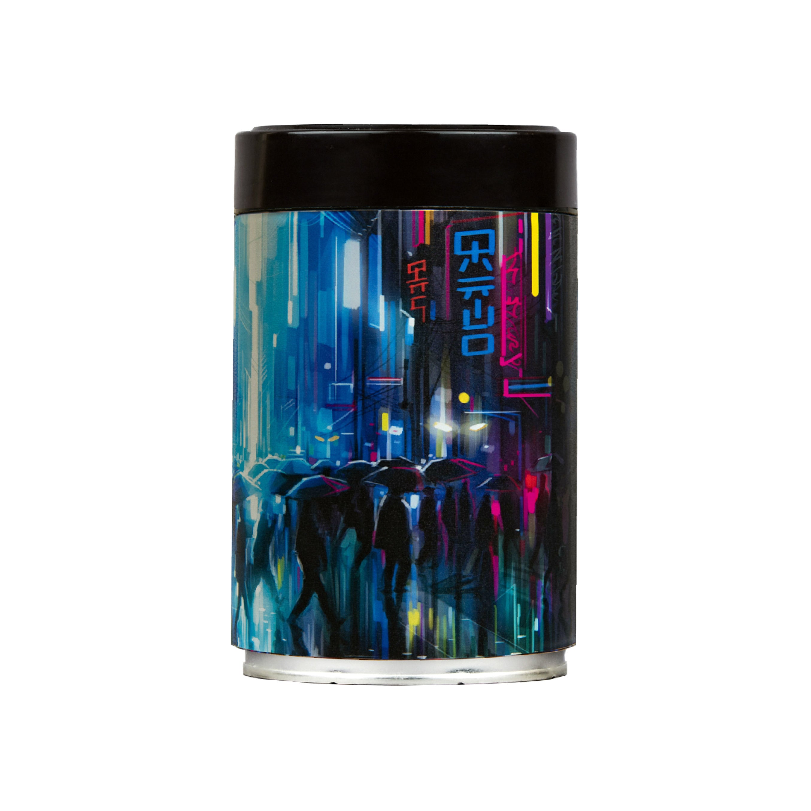 Dan Kitchener Streets Of Neon Ground Coffee Tin - Last Chance