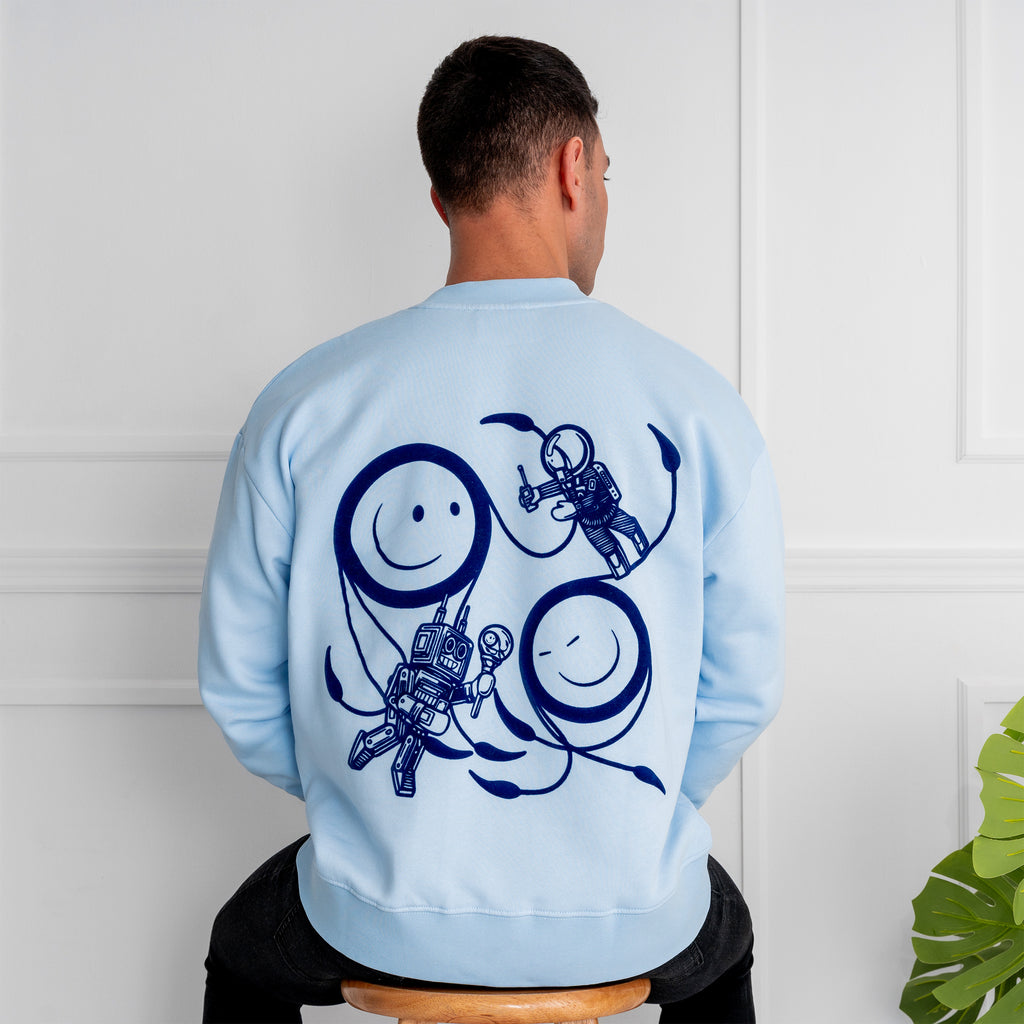 The London Police WELCOME TO THE PARTY Crewneck