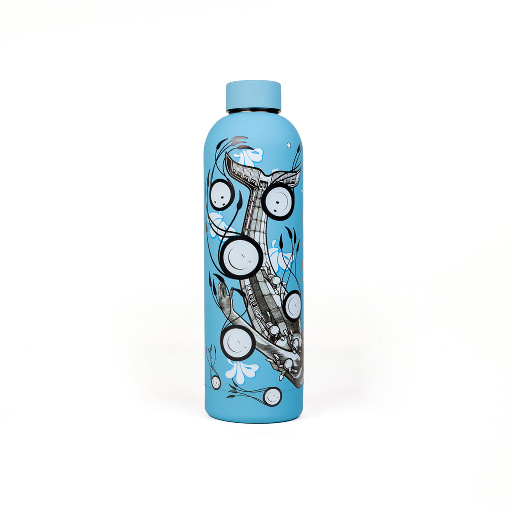 The London Police MERMAID WITH SQUILLADS Water Bottle 750mL