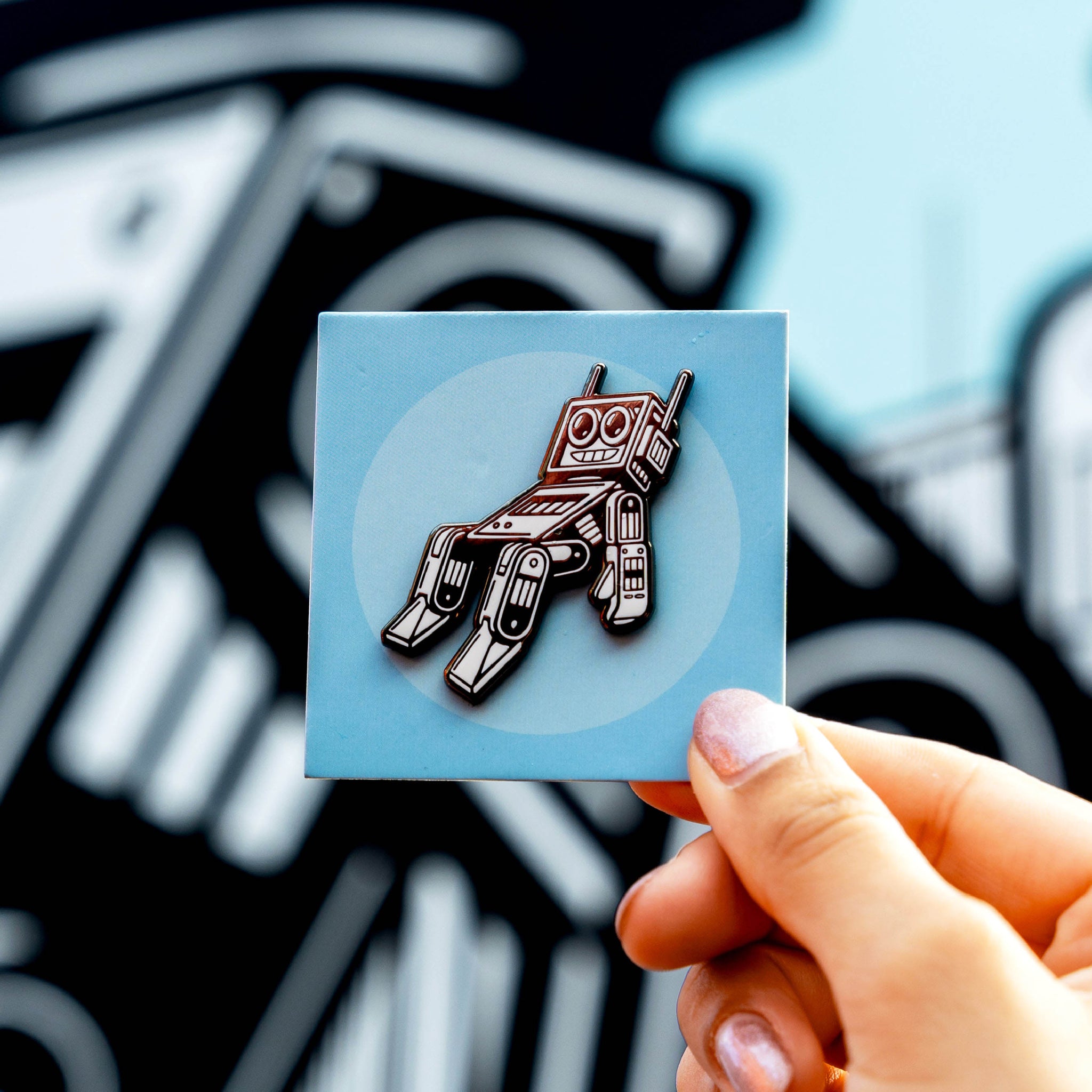 The London Police ROBOT  Pin