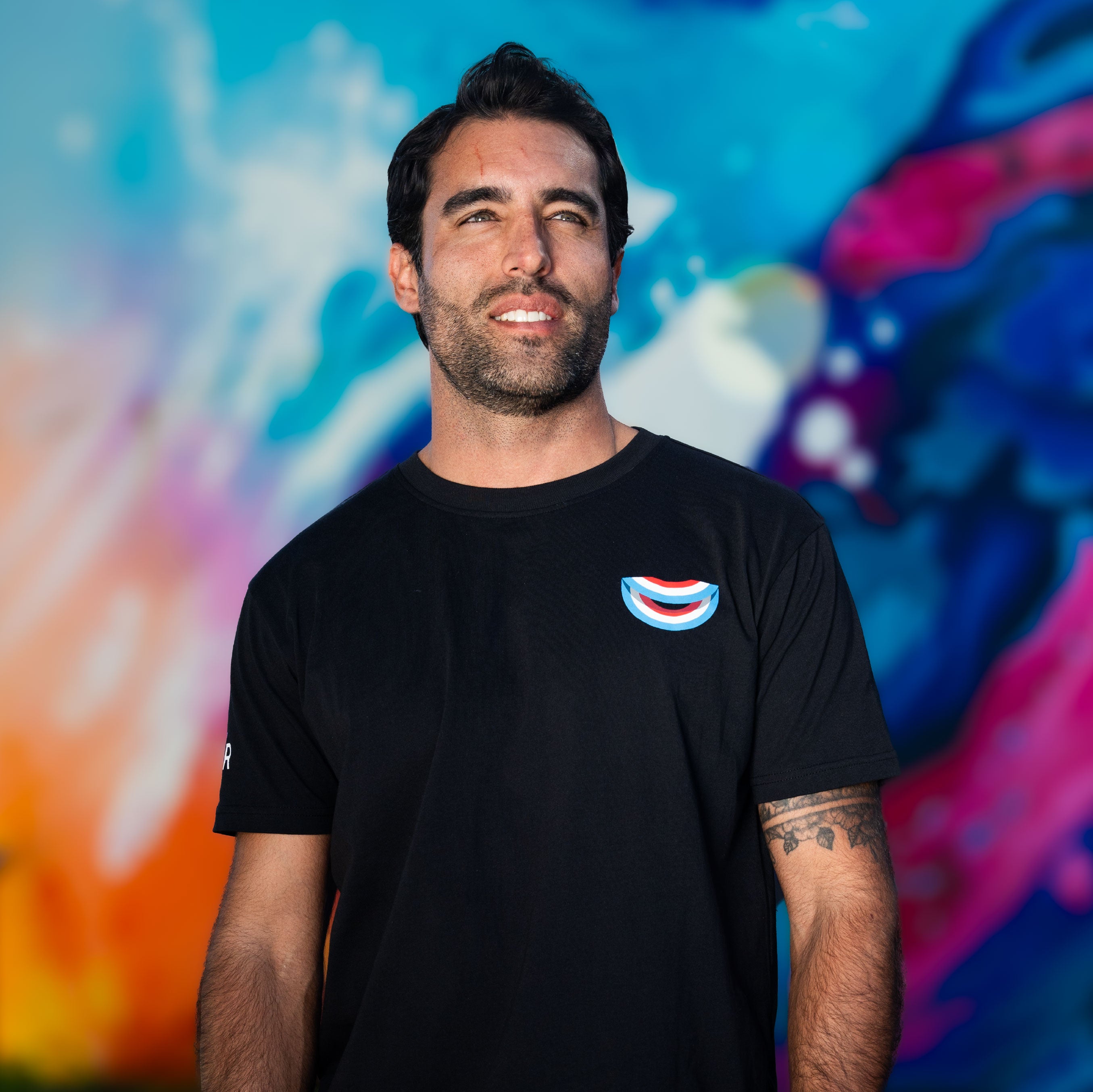 Tavar Zawacki LAZY CIRCLE Wynwood Walls T-shirt