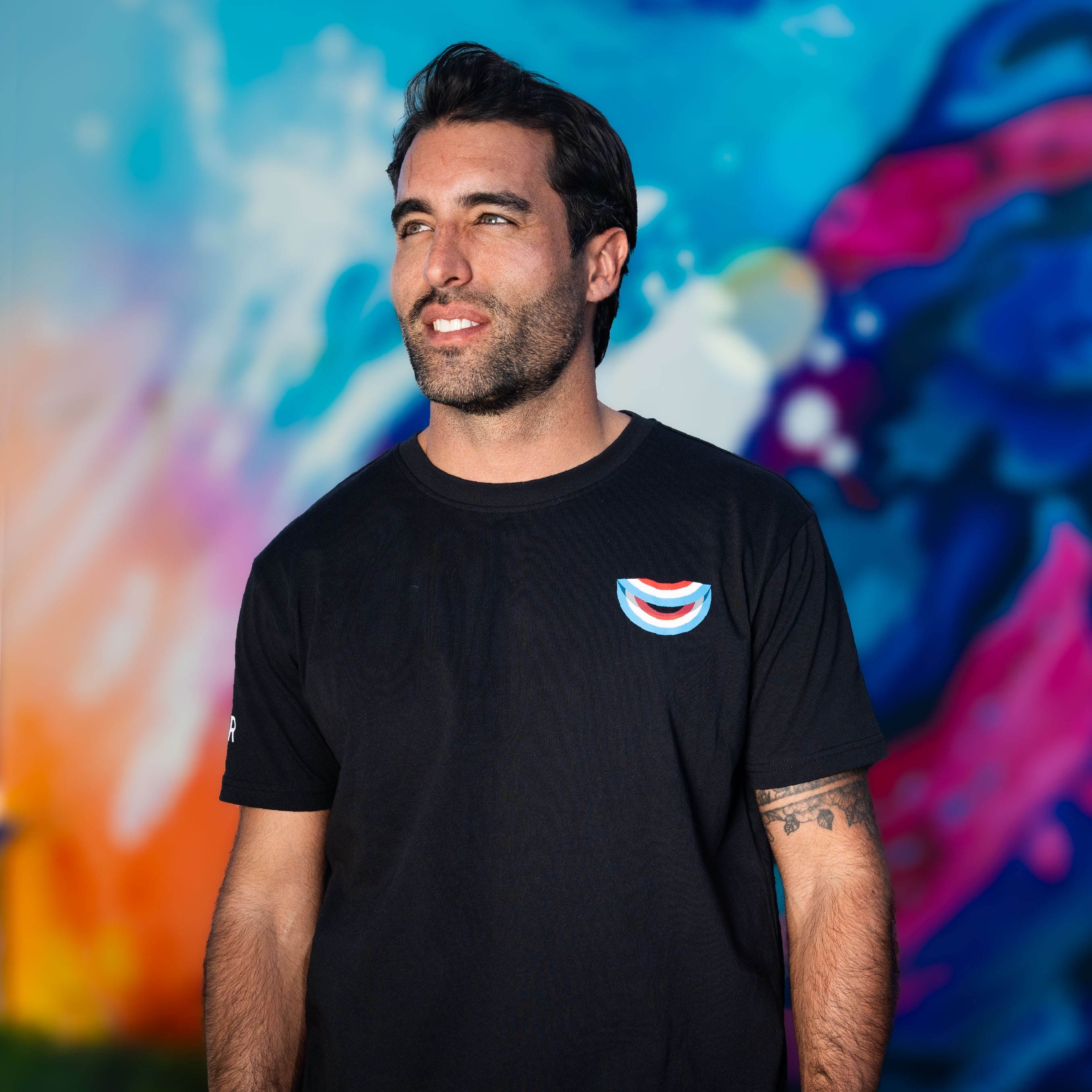 Tavar Zawacki LAZY CIRCLE Wynwood Walls T-shirt
