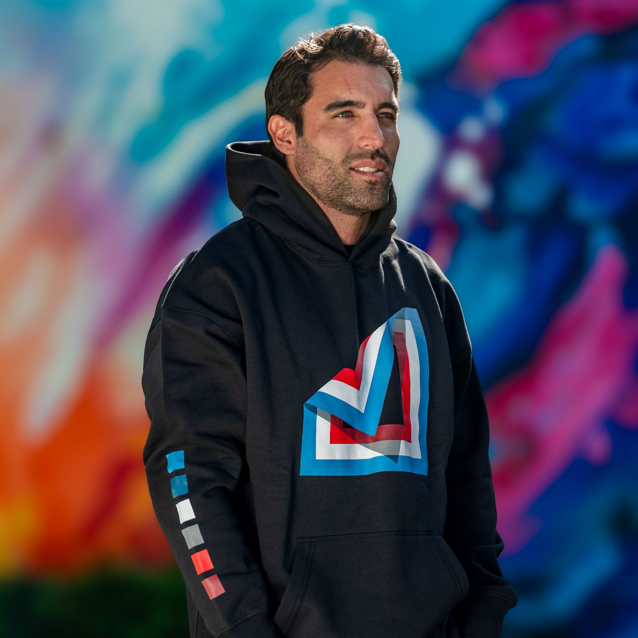 Tavar Zawacki LAZY SQUARE Wynwood Walls Hoodie