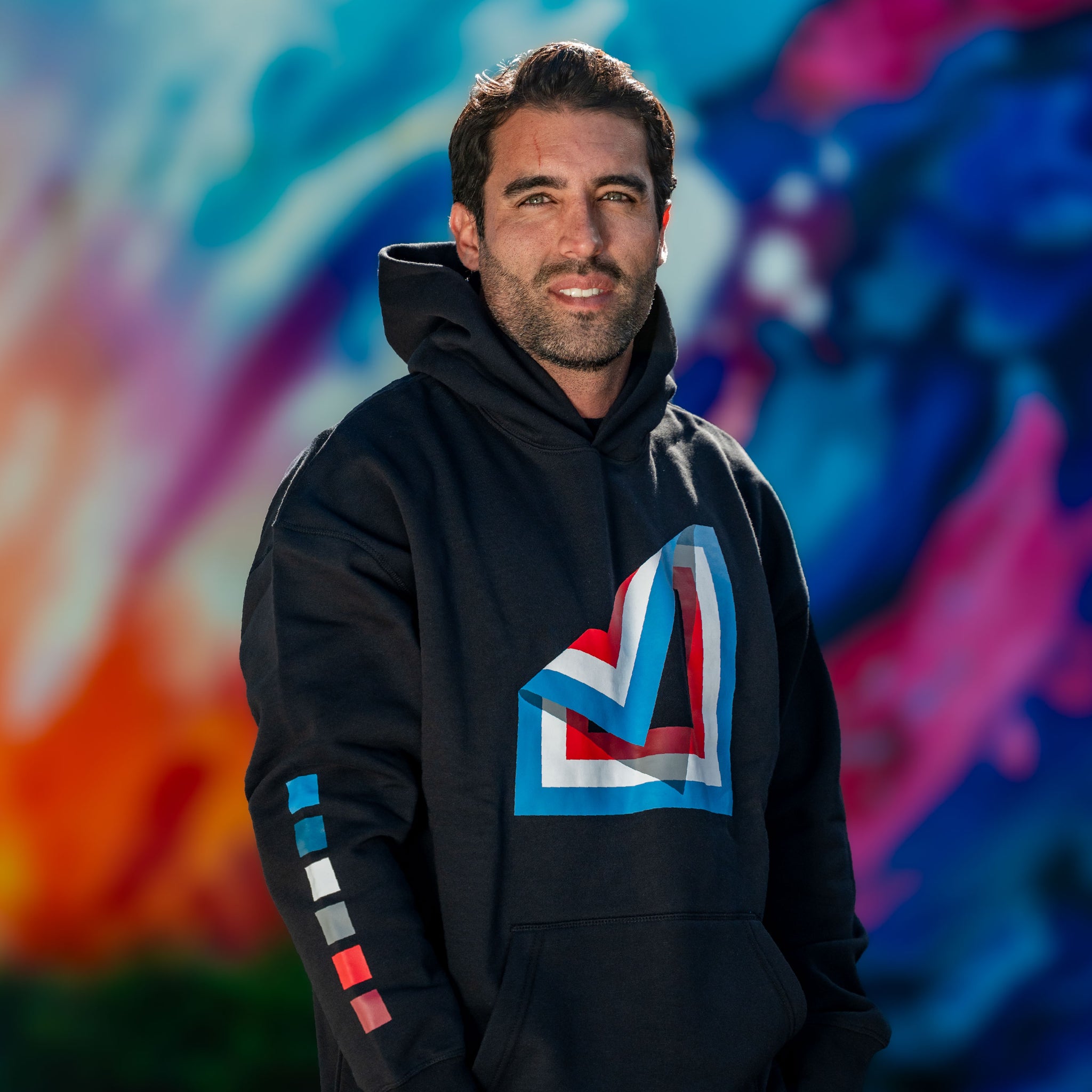 Tavar Zawacki LAZY SQUARE Wynwood Walls Hoodie