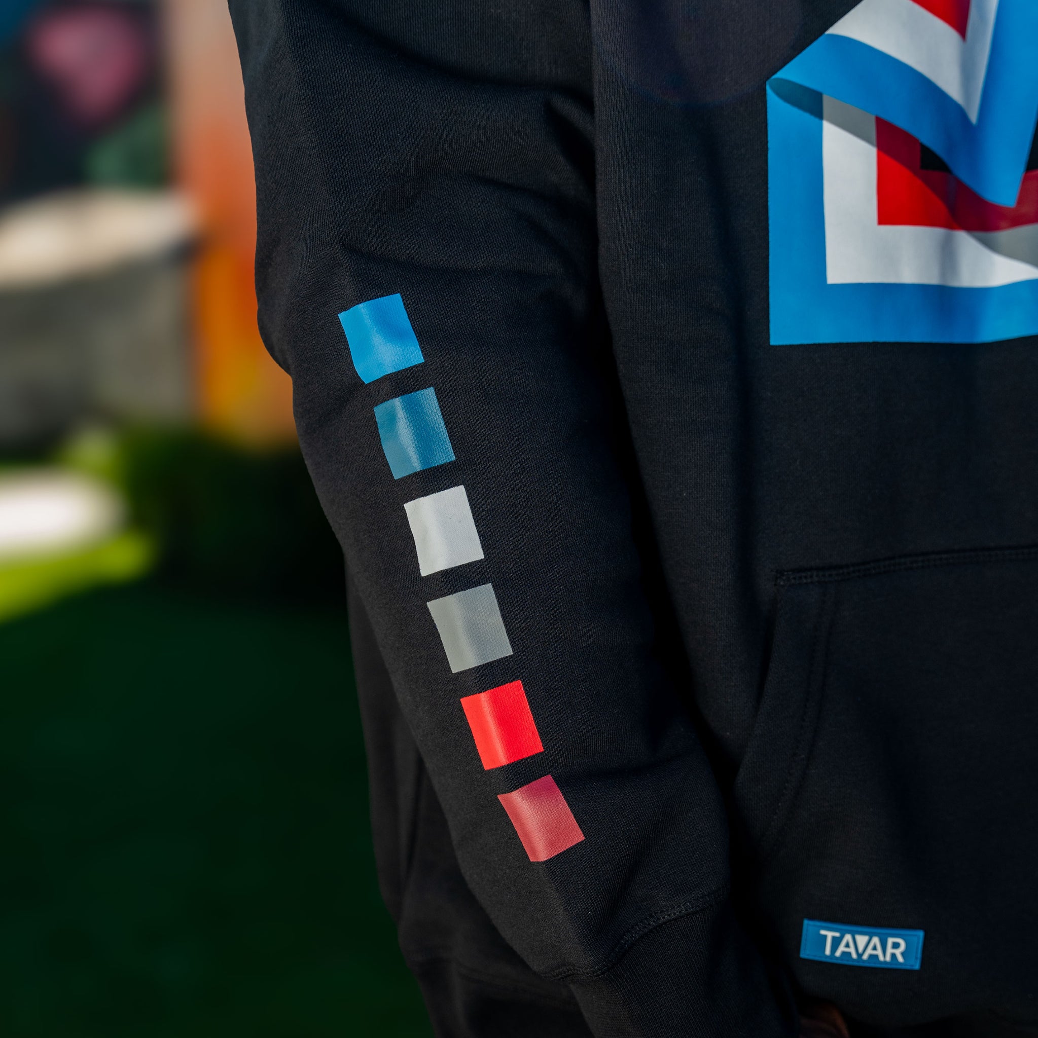 Tavar Zawacki LAZY SQUARE Wynwood Walls Hoodie