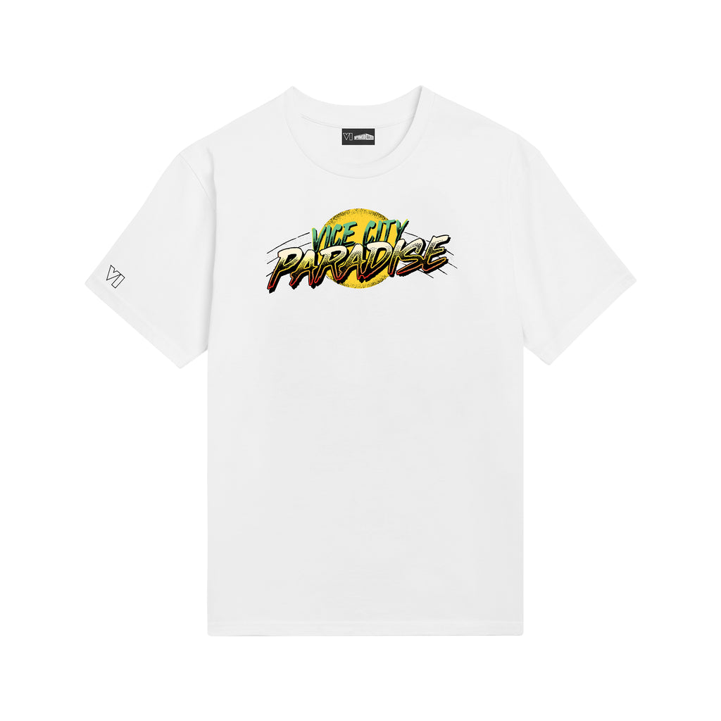 Faile VICE CITY PARADISE T-shirt White