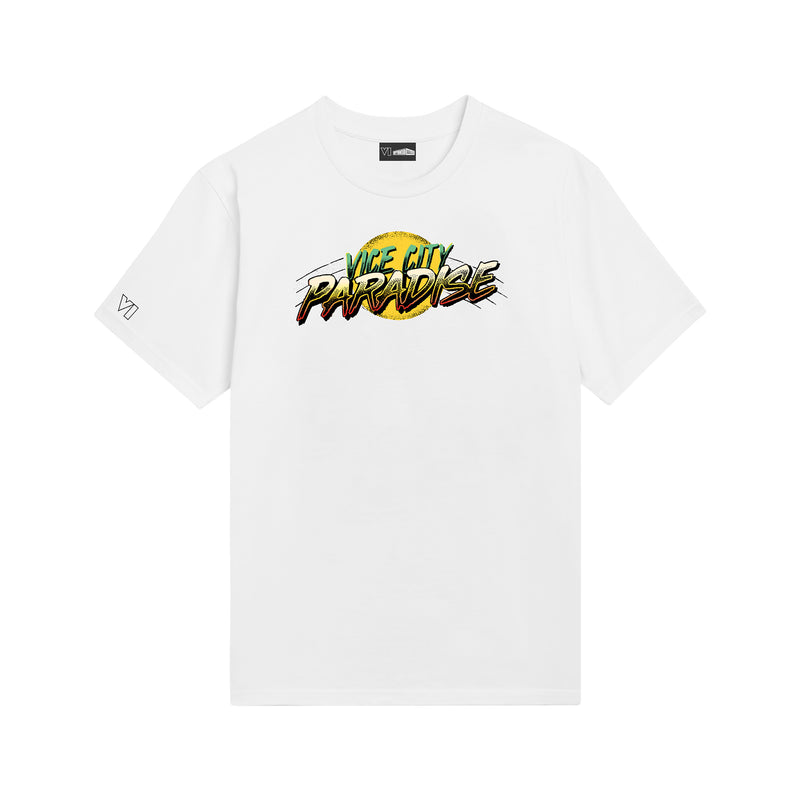 Faile VICE CITY PARADISE T-shirt White