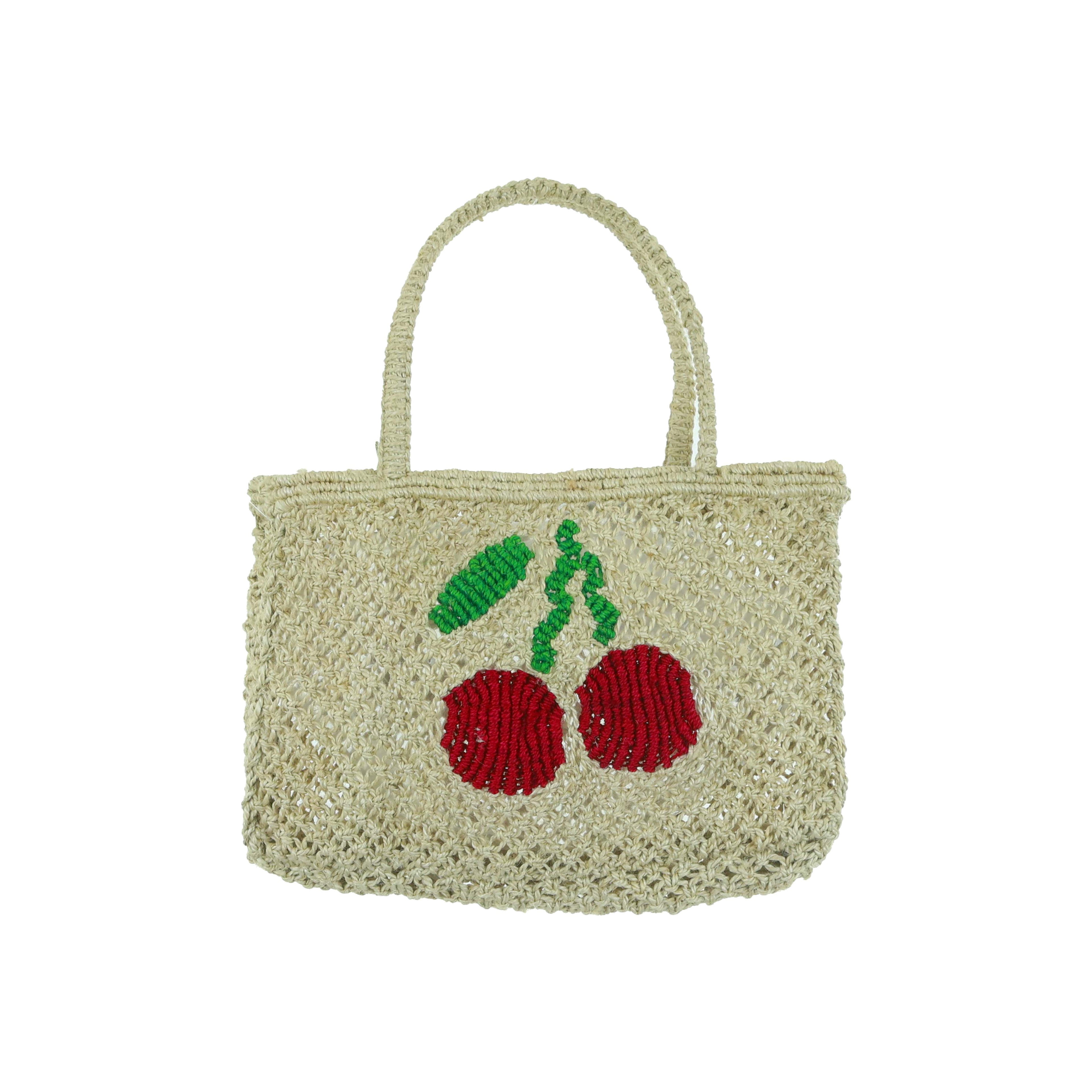 Tracy CHERRY Jute Tote Bag