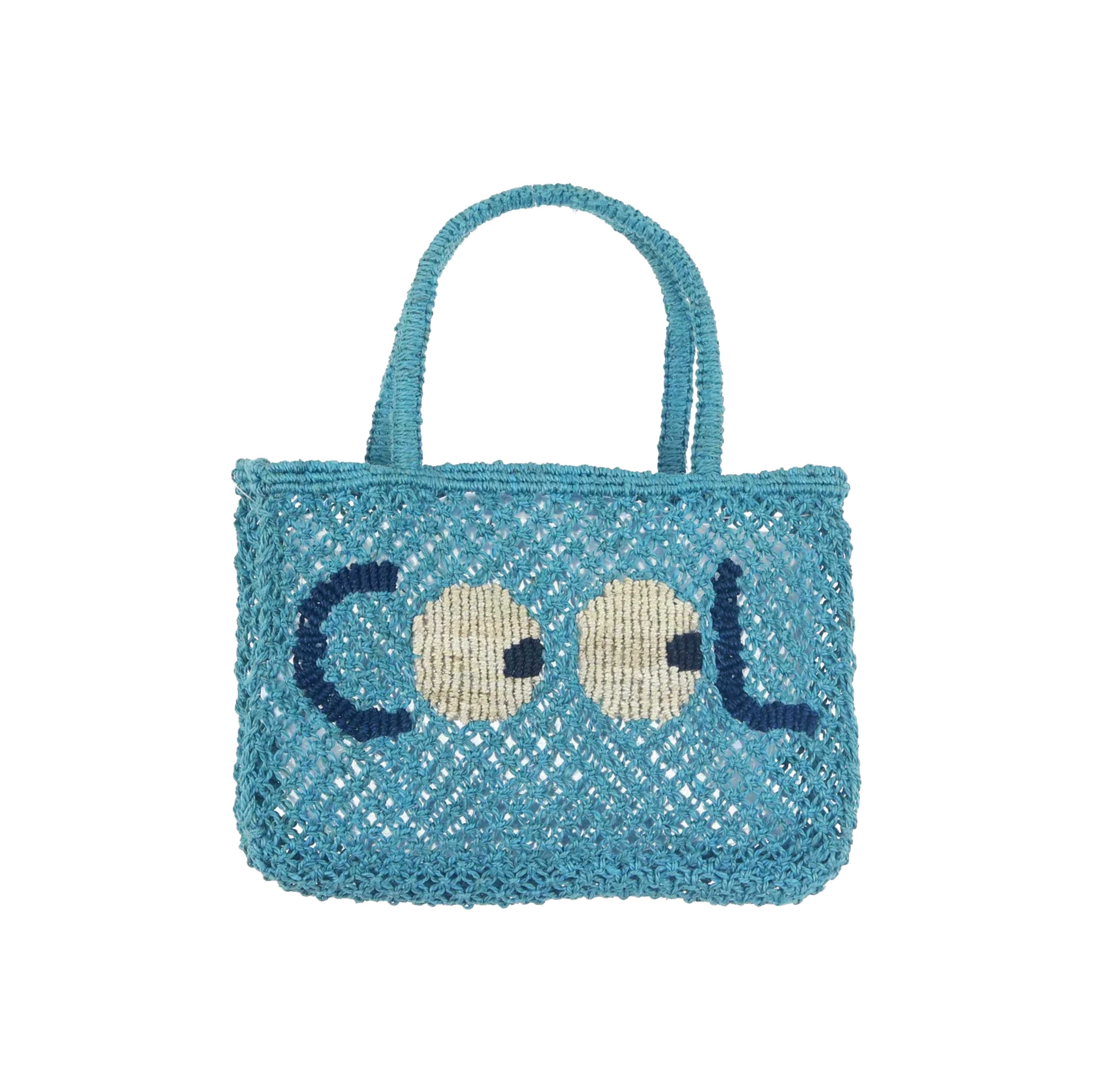 Tracy COOL Sky Jute Tote Bag