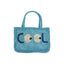 Tracy COOL Sky Jute Tote Bag