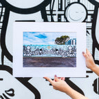 The London Police Matted Print 2023