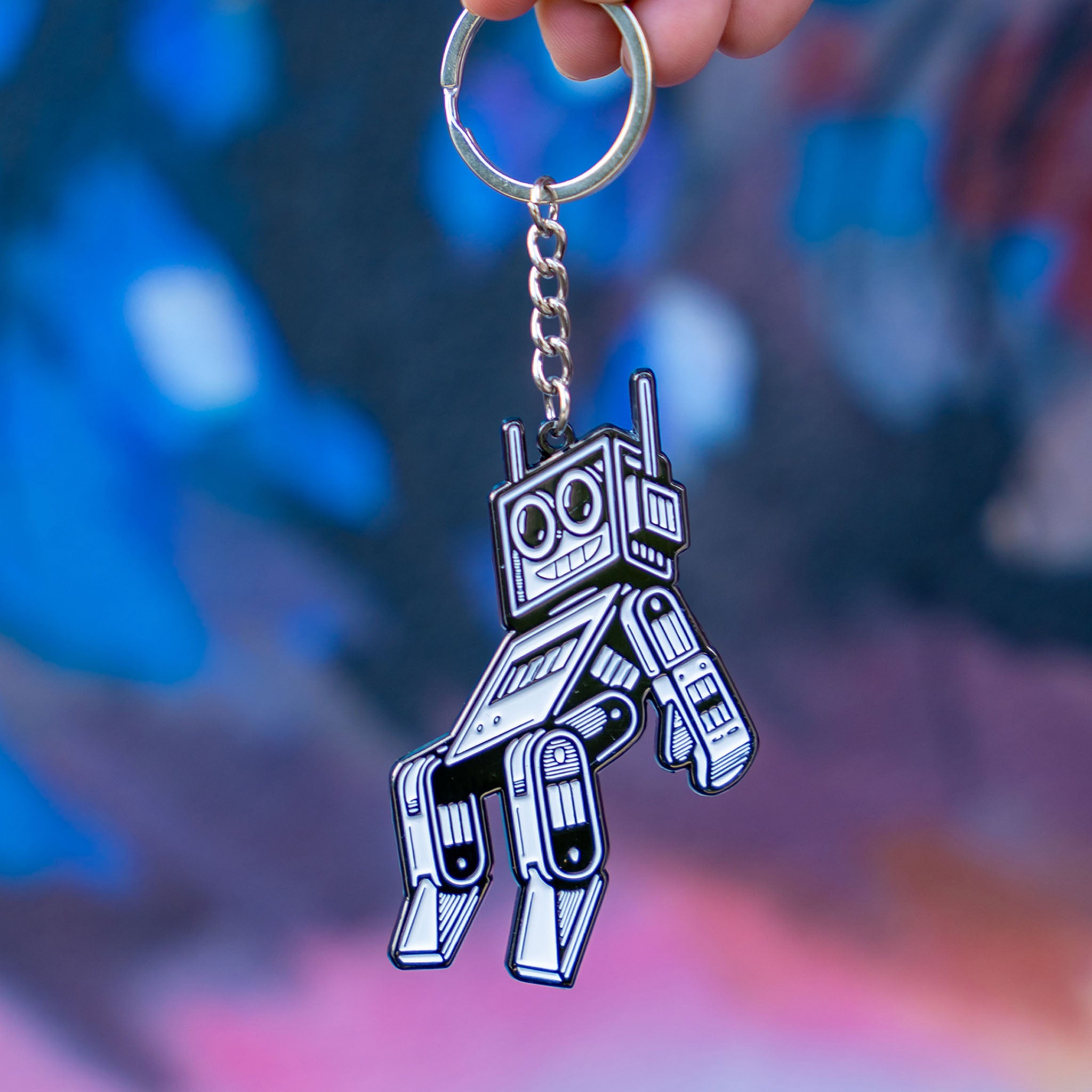 The London Police ROBOT Keychain