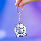 The London Police ROBOT ON LORSE Keychain