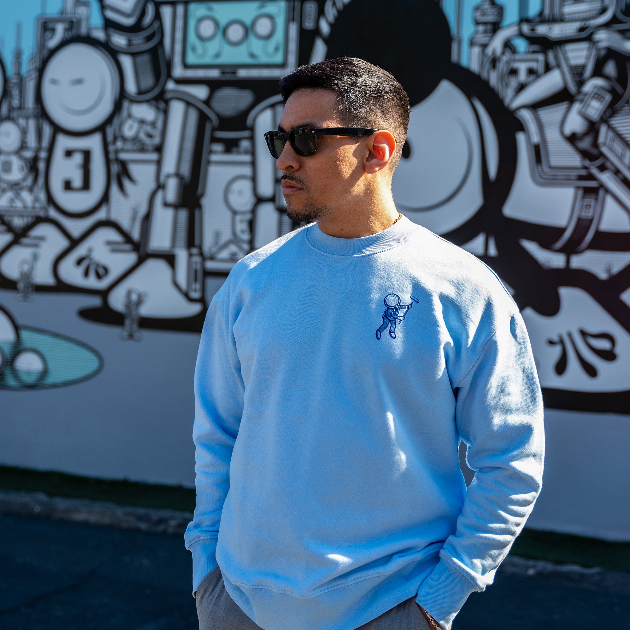 The London Police WELCOME TO THE PARTY Crewneck